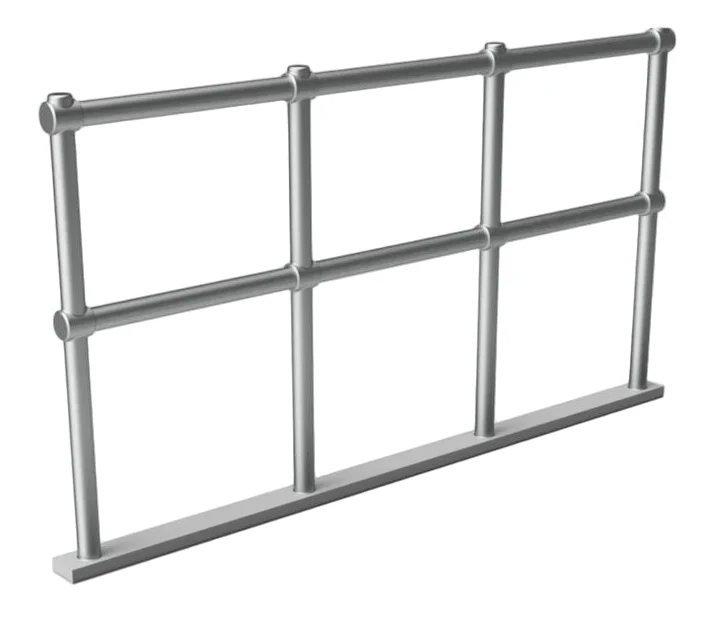 RRM129 OO Gauge Safety Fencing (Pack of 12) - Unpainted Model Kit
