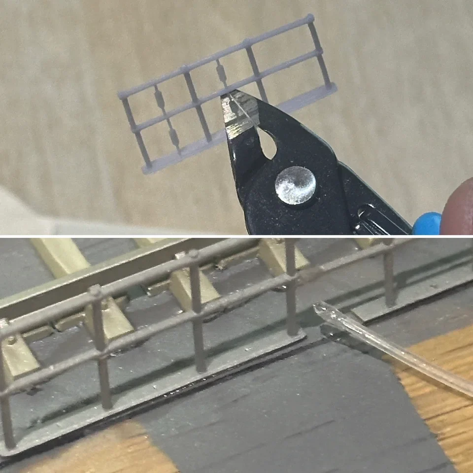 RRM129 OO Gauge Safety Fencing (Pack of 12) - Unpainted Model Kit - Image 4
