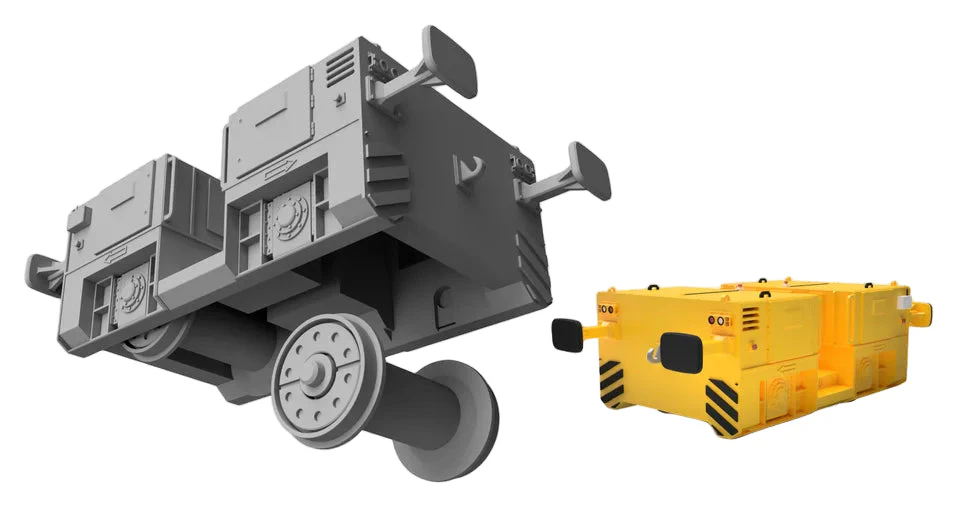 RRM165 OO Gauge Battery Shunter/Tug (Single Pack) - Unpainted Model Kit - Image 4