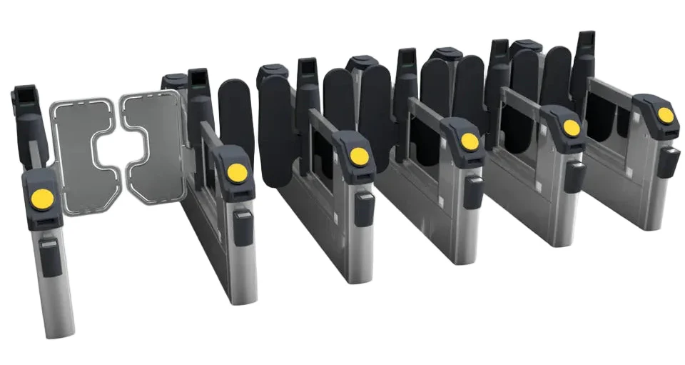 RRM171 OO Gauge Ticket Barriers (5 Channel) - Unpainted Model Kit - Image 2