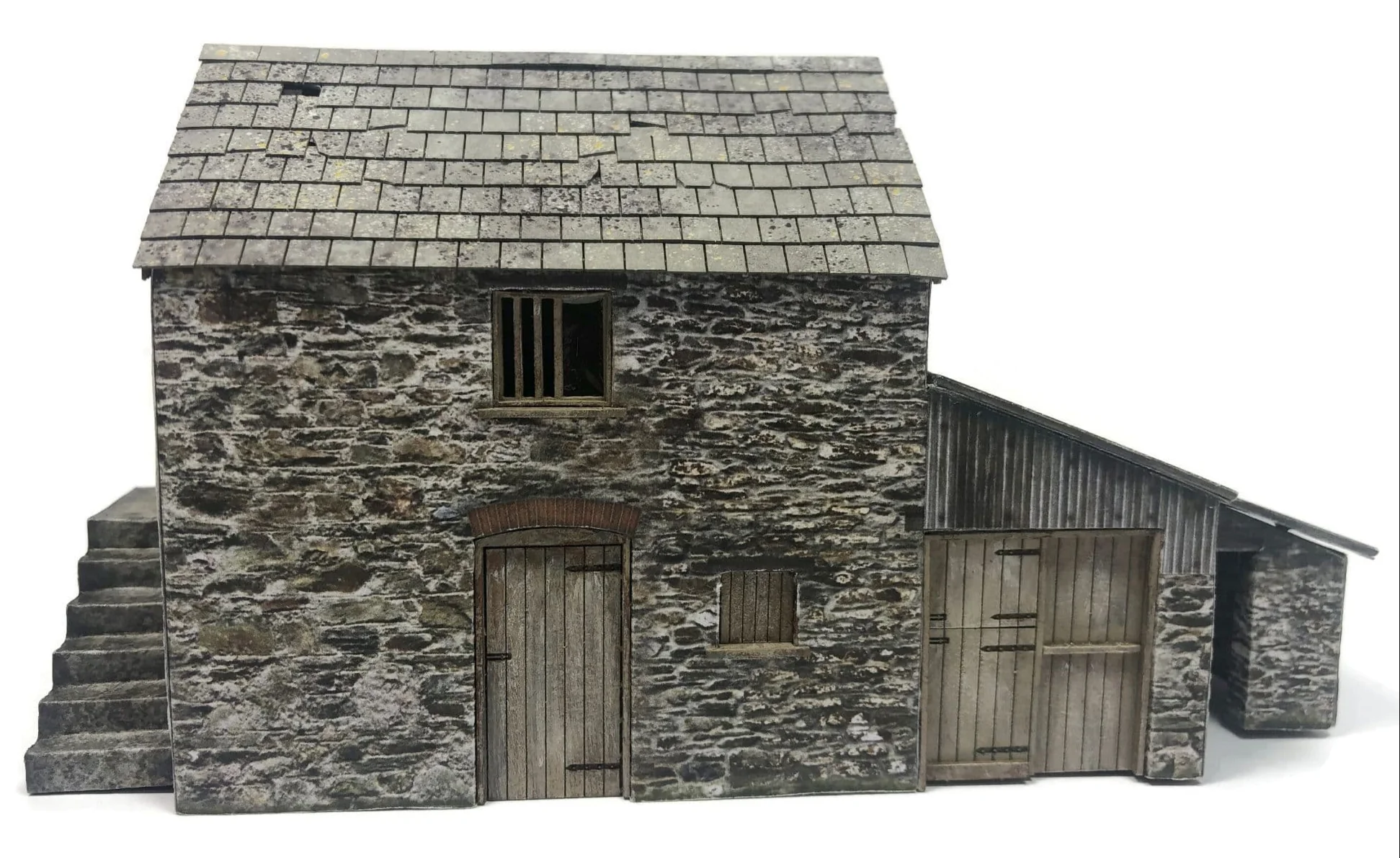 KX084 OO/HO Polsue Barn Model Kit