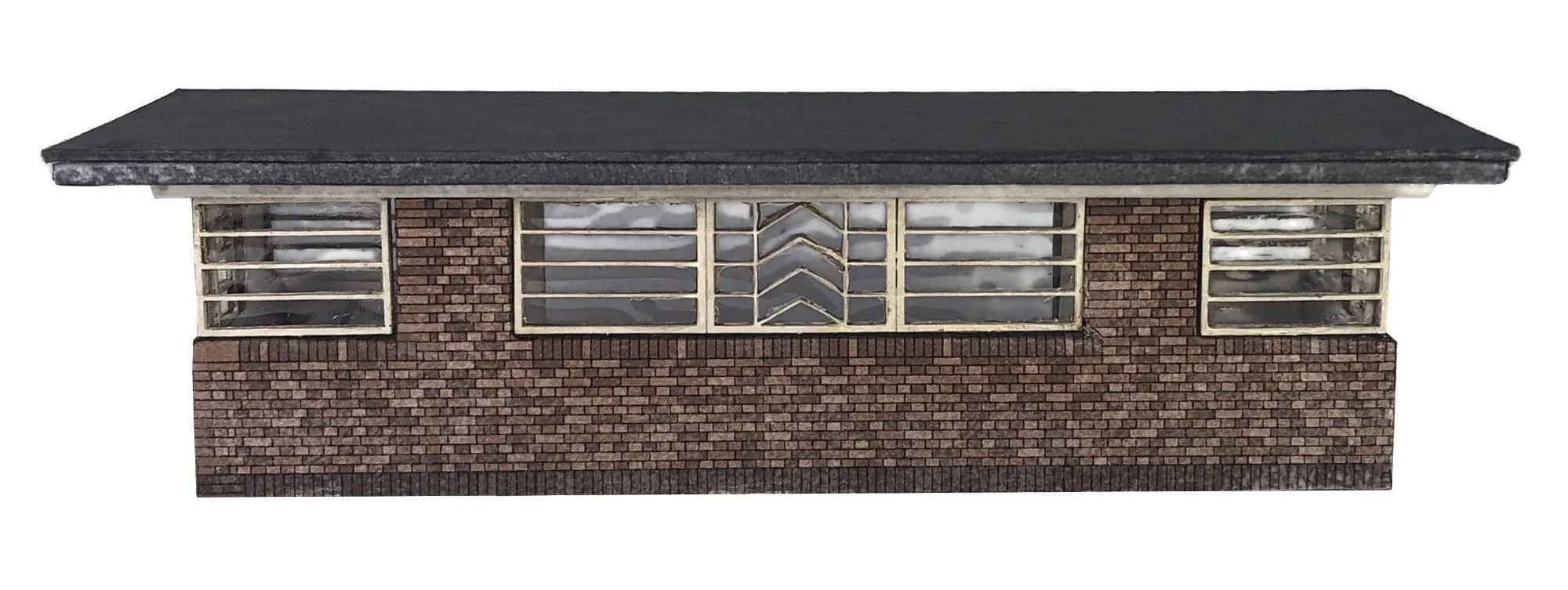 KX097 1930's Art Deco Bus/Tram Shelter Model Kit - Image 4