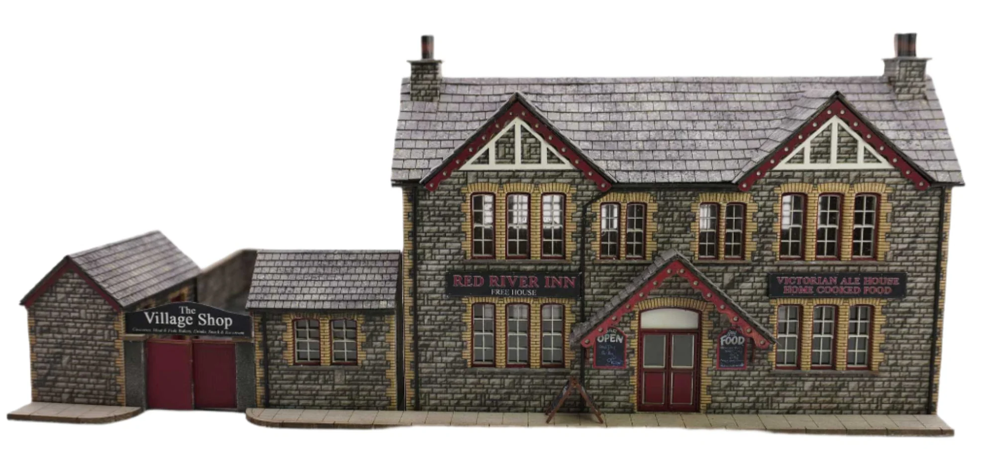 KX120 OO/HO Victorian Ale House/Country Pub Model Kit