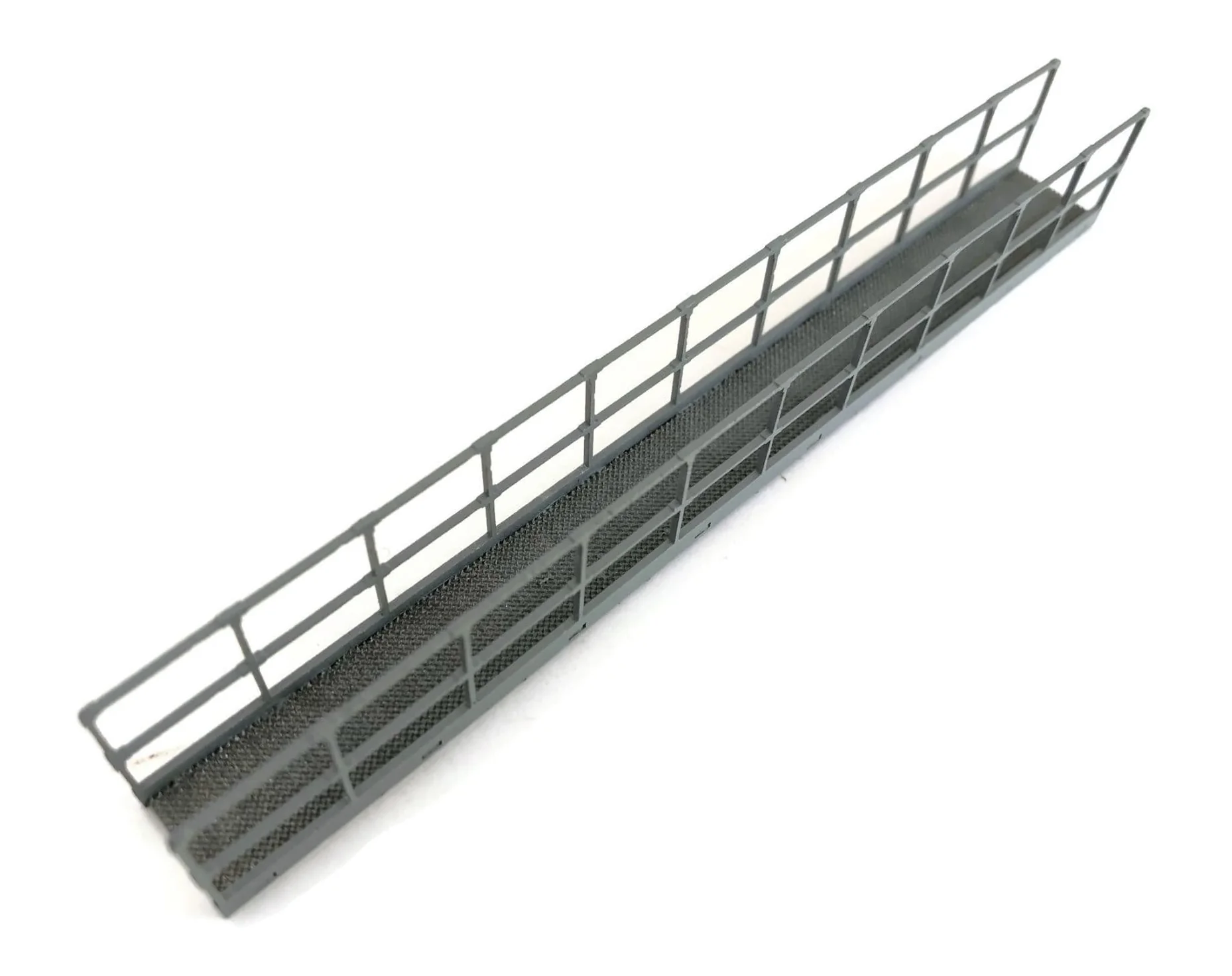 LX452 Extra Long Laser Cut Industrial Walkways With Railings Model Kit - Image 2