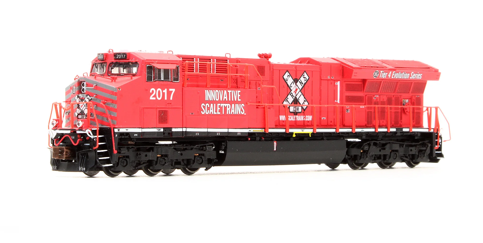 SXT30676 Pre-Owned GE Tier 4 Gevo Scaletrains.Coml Diesel Locomotive - Road #2017 - DCC Sound