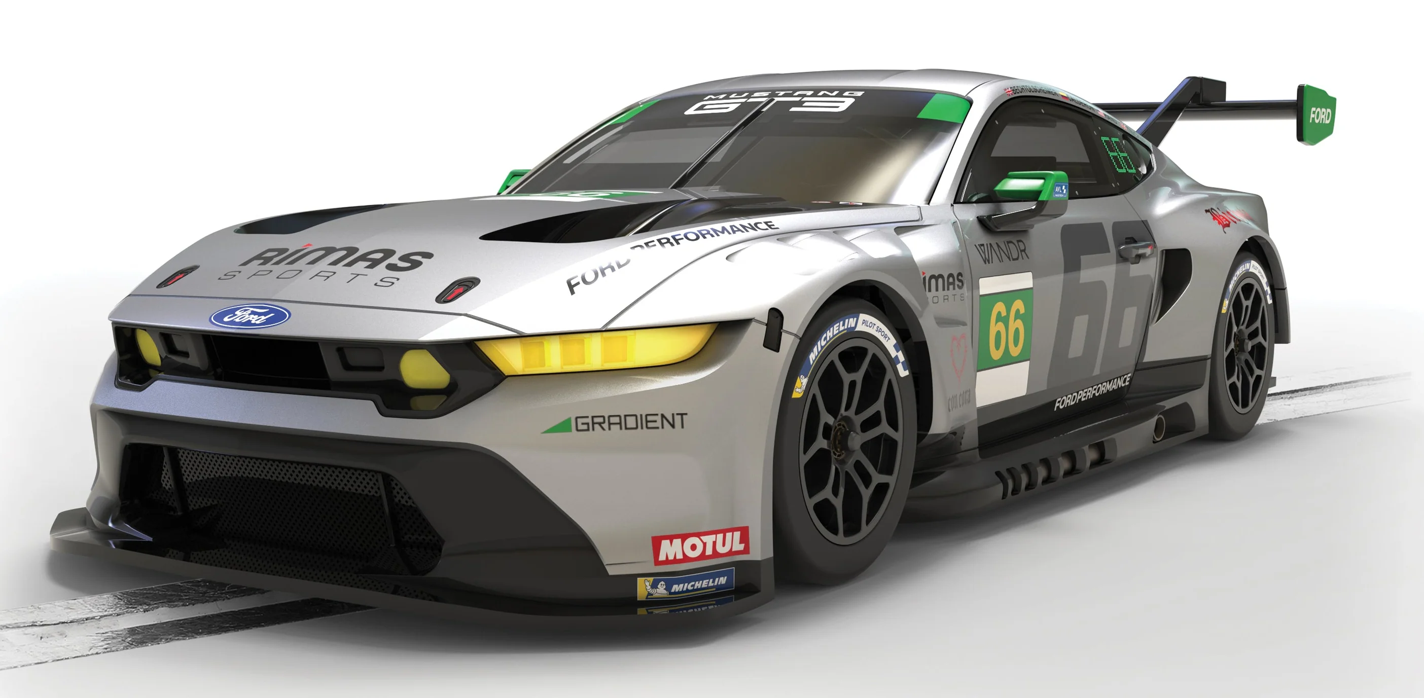 C4662 Ford Mustang GT3 - Daytona 2025 - Gradient Racing