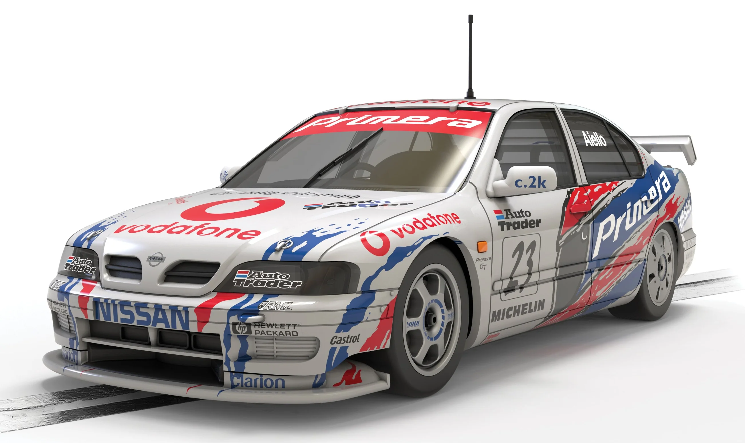 C4686 Nissan Primera - BTCC 1999 – Laurent Aiello