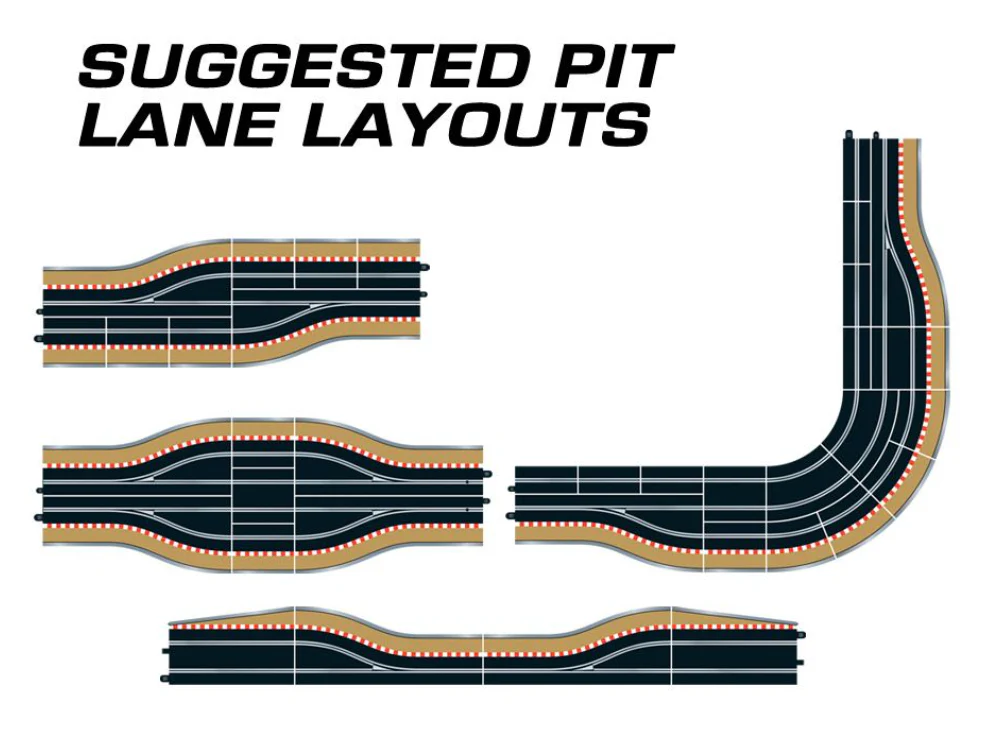 C7015 Pit Lane Track (Right Hand) - Includes Sensor - Image 2