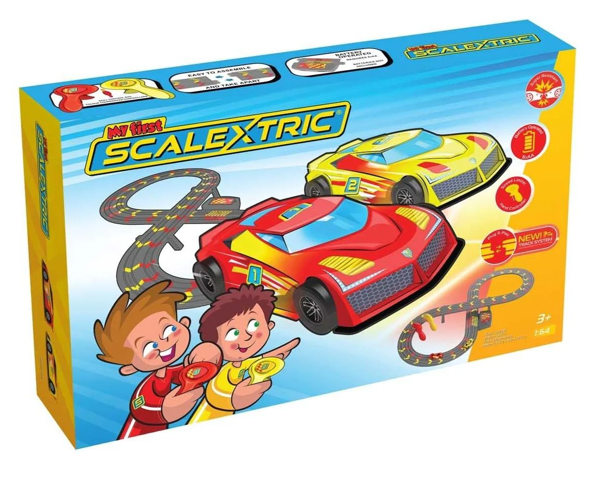 G1154M My First Scalextric Set Battery Powered Race Set - Image 3