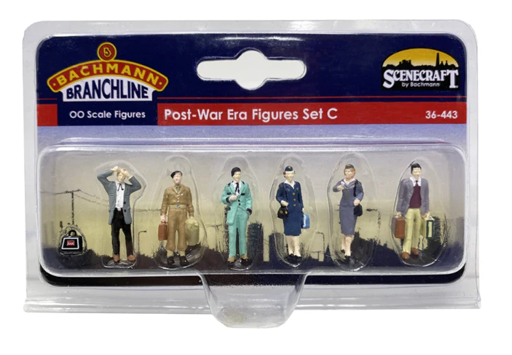 36-443 Post-War Era Figures Set C - Image 3