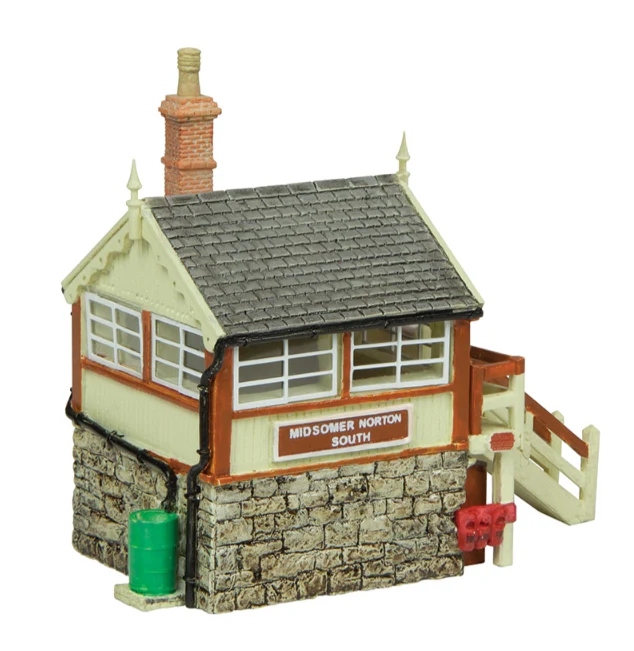 42-0100C Midsomer Norton Signal Box Chocolate and Cream