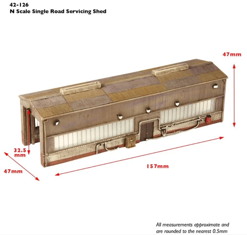 42-126 Single Road Servicing Shed - Image 2