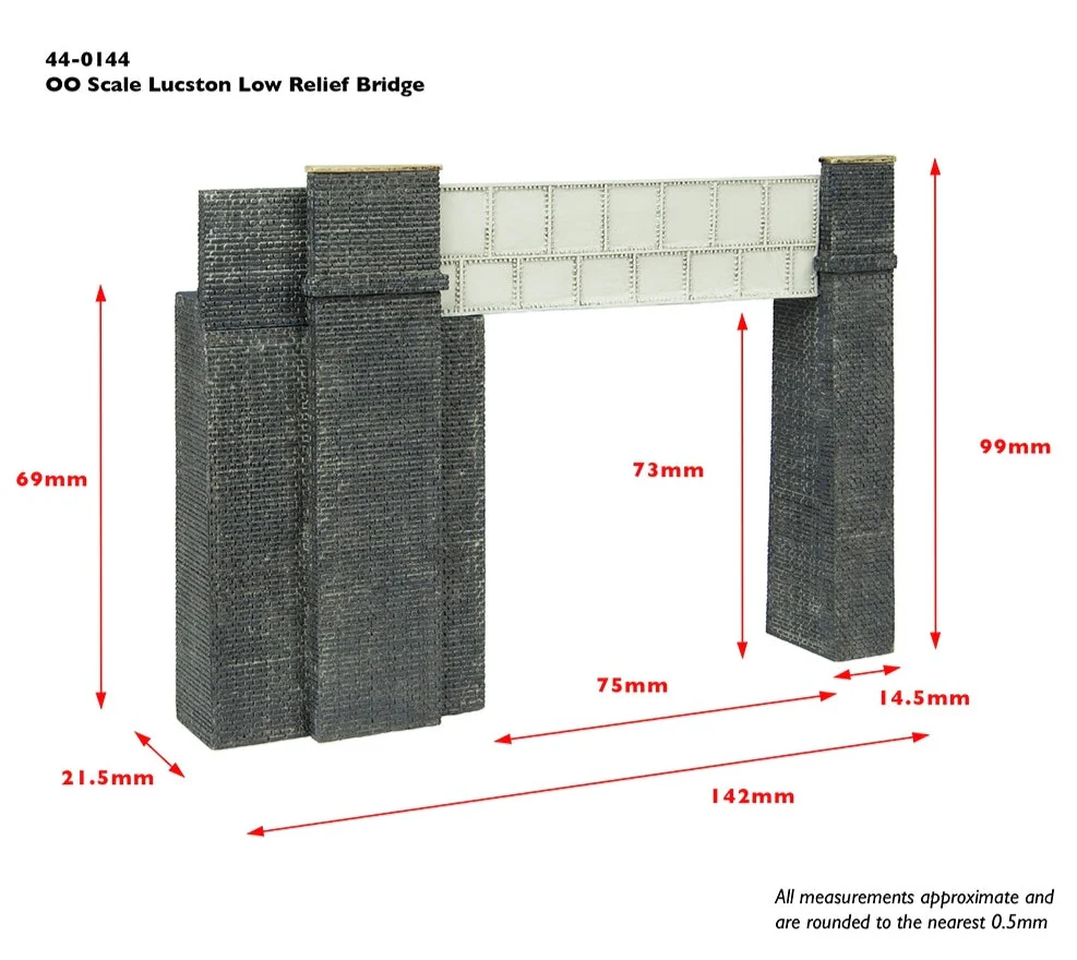 44-0144 Lucston Low Relief Bridge - Image 2