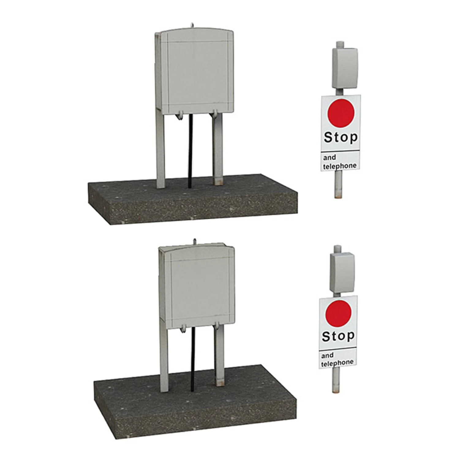 44-0500 Lineside Relay Boxes and Telephone