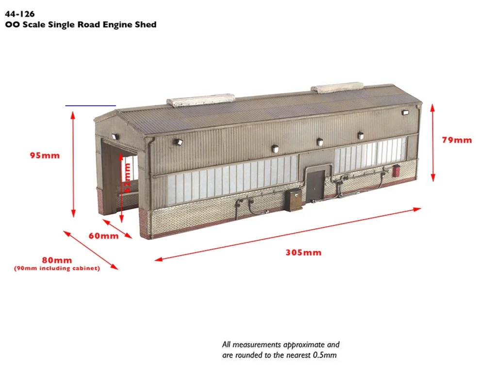 44-126 Single Road Servicing Shed - Image 2