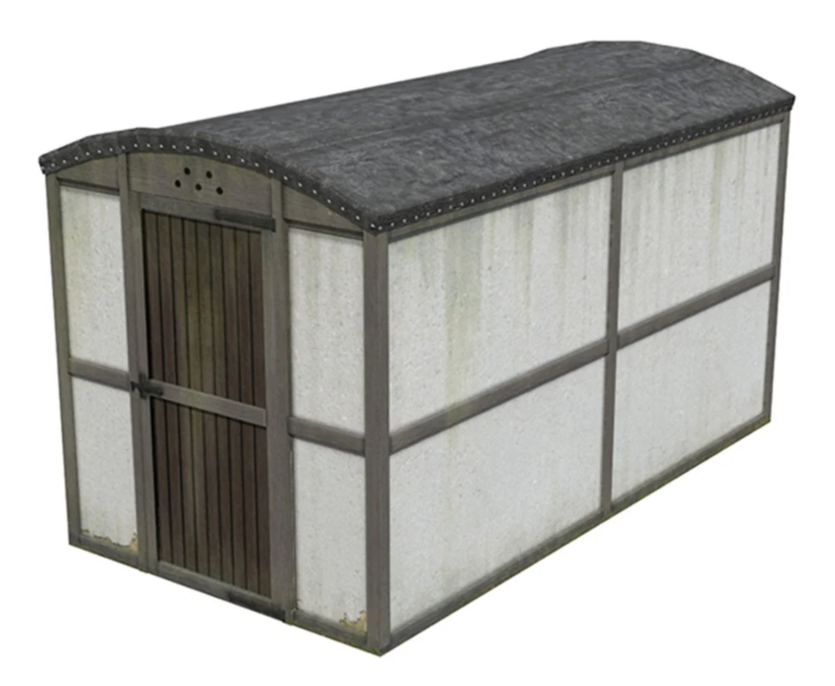 44-587 Fibre Board Hut - Image 2