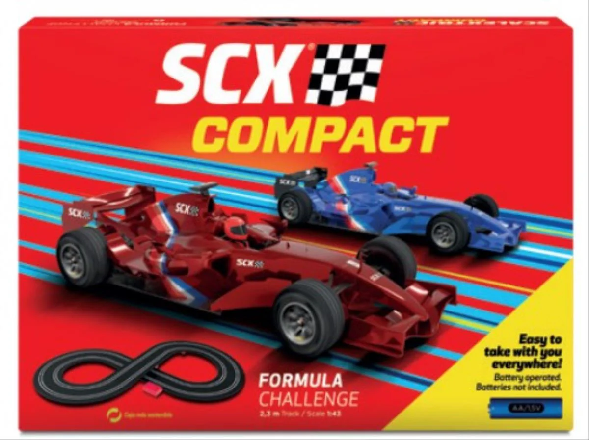 SCXC10368 Compact 1:43 Formula Challenge 2.3m Race Set