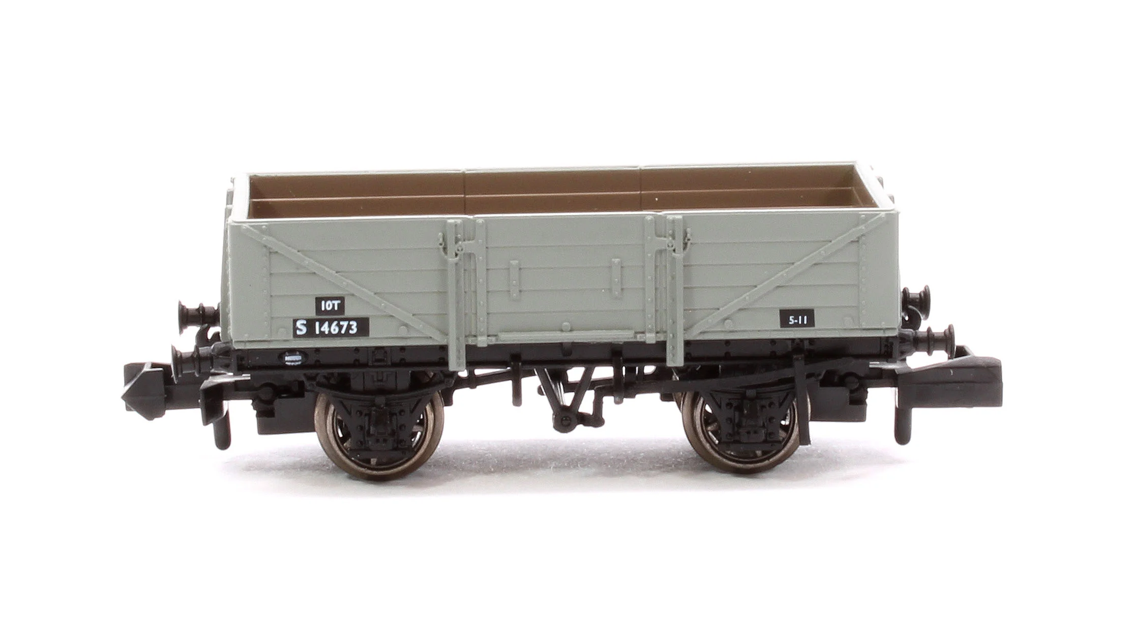 942014 SECR Wagons Pack 2 - BR Livery 5 Planks (Dia.1349) - Image 6