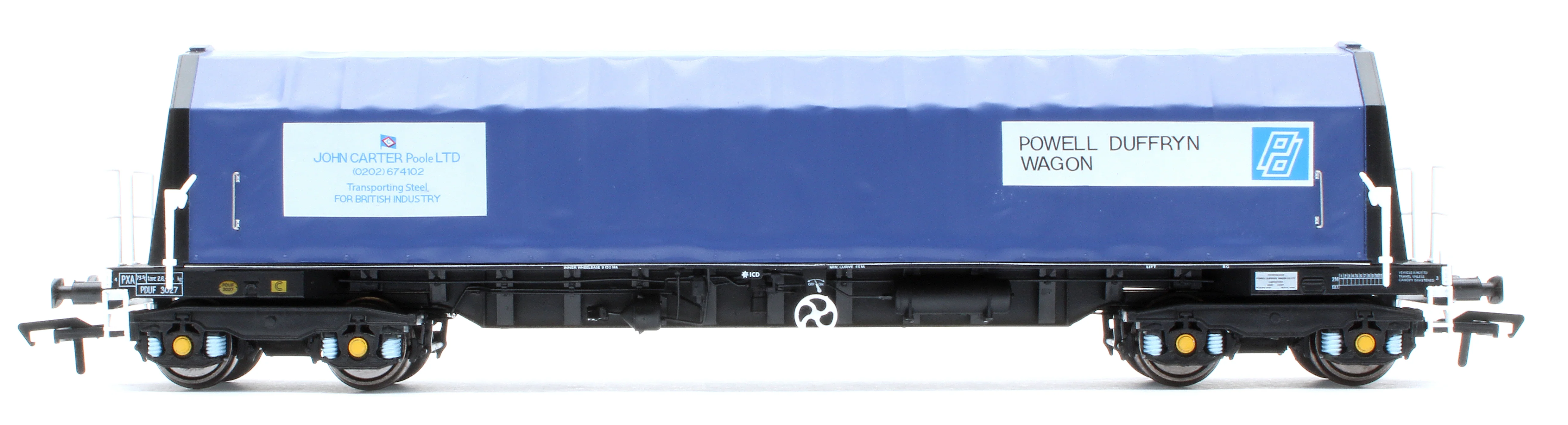 PXA01 DP(A) Set of 2 PXA Steel Coil Carrier PD Blue John Carter Poole Banner No.3025/3027 - Image 10