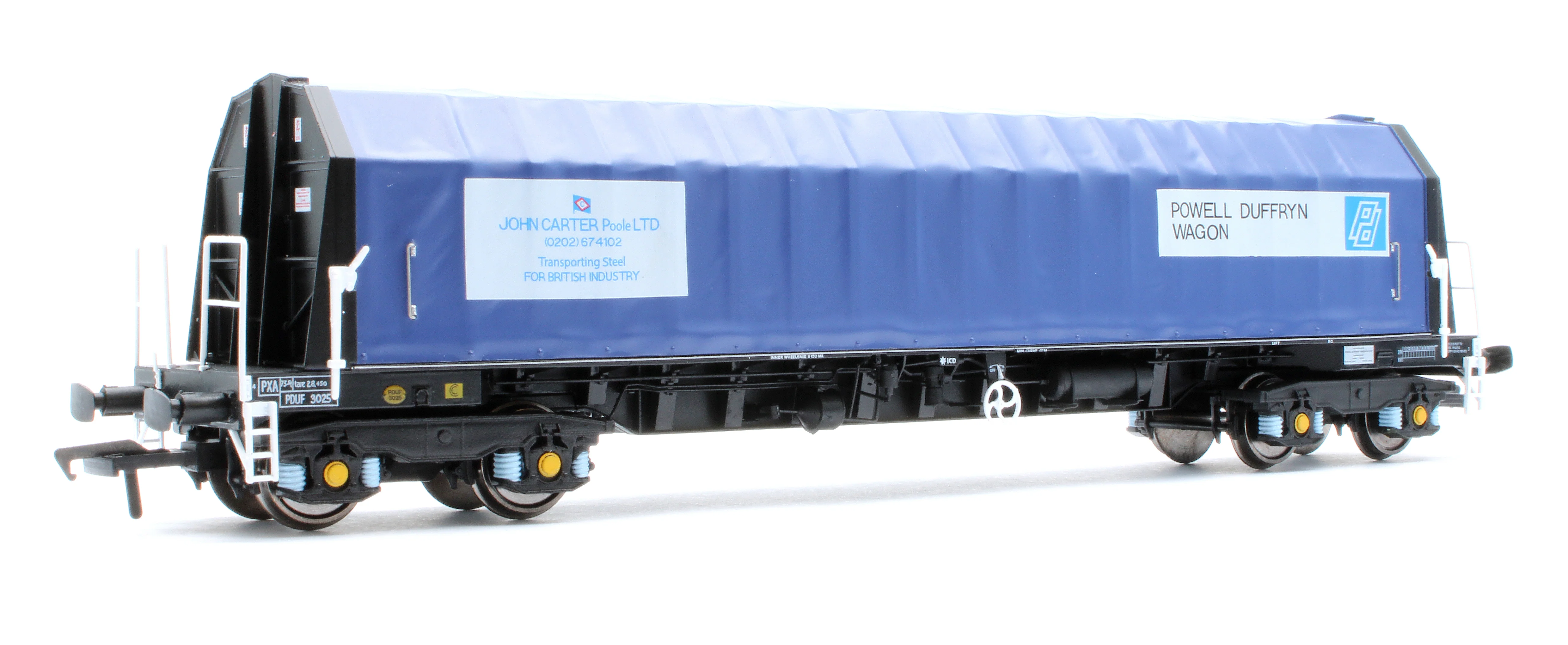 PXA01 DP(A) Set of 2 PXA Steel Coil Carrier PD Blue John Carter Poole Banner No.3025/3027 - Image 5