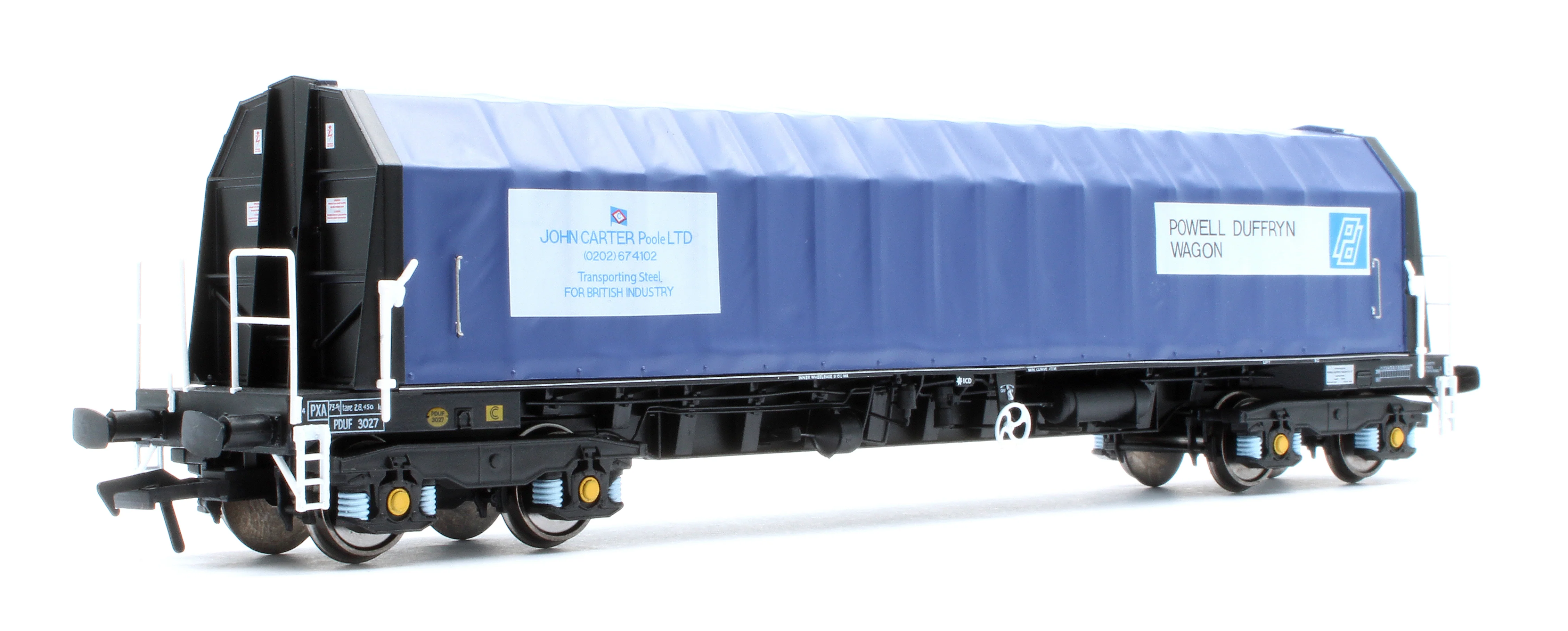 PXA01 DP(A) Set of 2 PXA Steel Coil Carrier PD Blue John Carter Poole Banner No.3025/3027 - Image 9