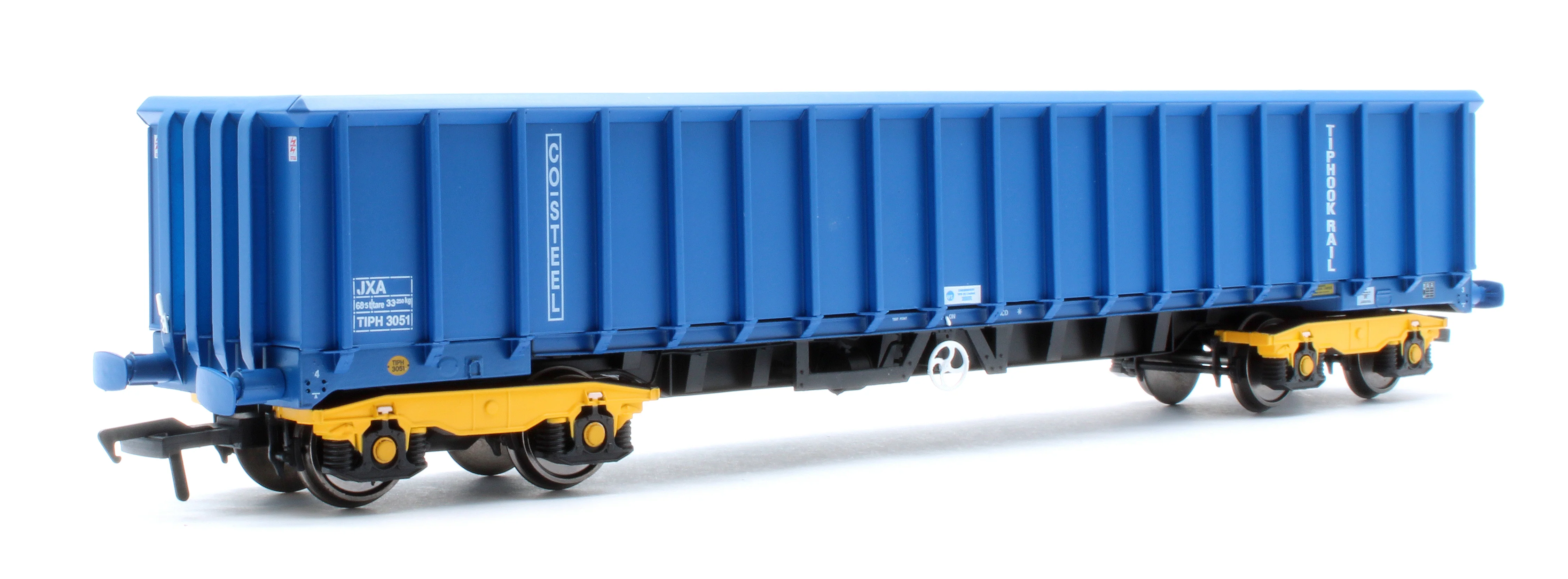 JXA01 TP(A) Set of 3 JXA Bogie Scrap Wagons TIPH Blue As Converted 1995 No.3012/3042/3051 - Image 11