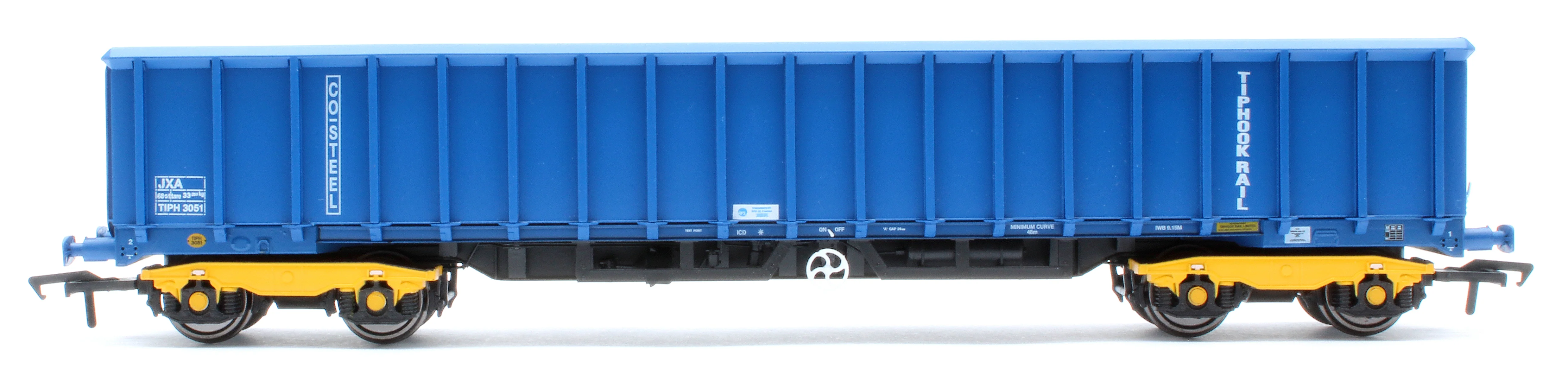 JXA01 TP(A) Set of 3 JXA Bogie Scrap Wagons TIPH Blue As Converted 1995 No.3012/3042/3051 - Image 12