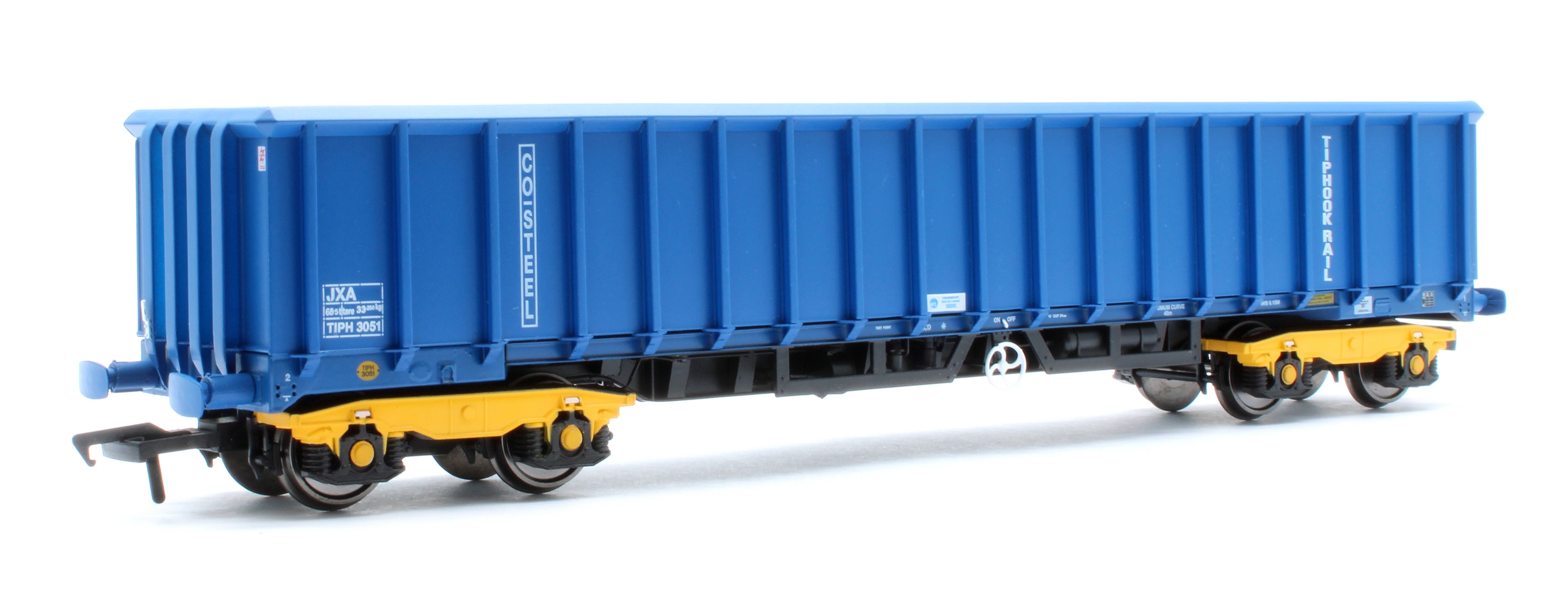 JXA01 TP(A) Set of 3 JXA Bogie Scrap Wagons TIPH Blue As Converted 1995 No.3012/3042/3051 - Image 13