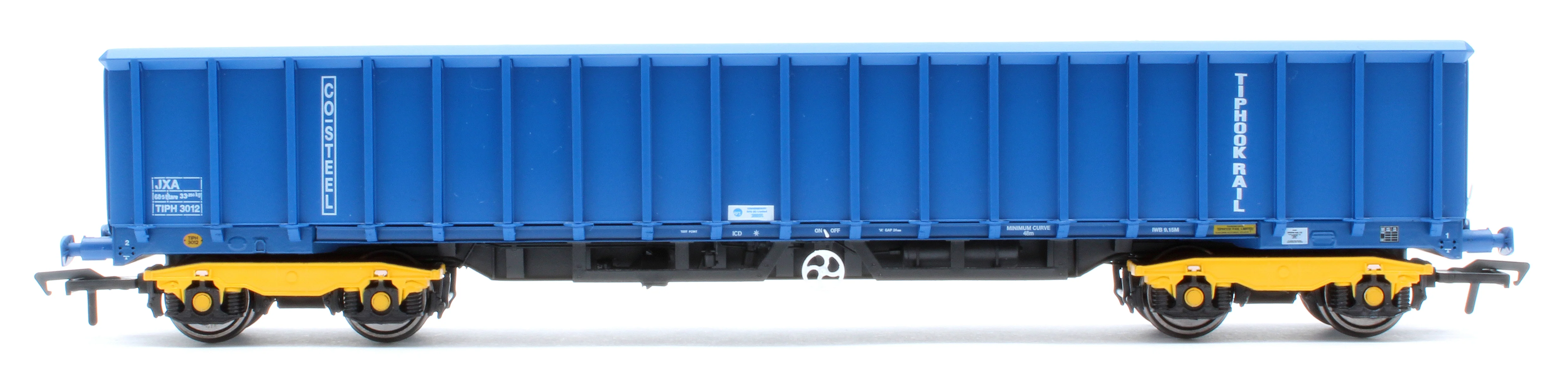 JXA01 TP(A) Set of 3 JXA Bogie Scrap Wagons TIPH Blue As Converted 1995 No.3012/3042/3051 - Image 6