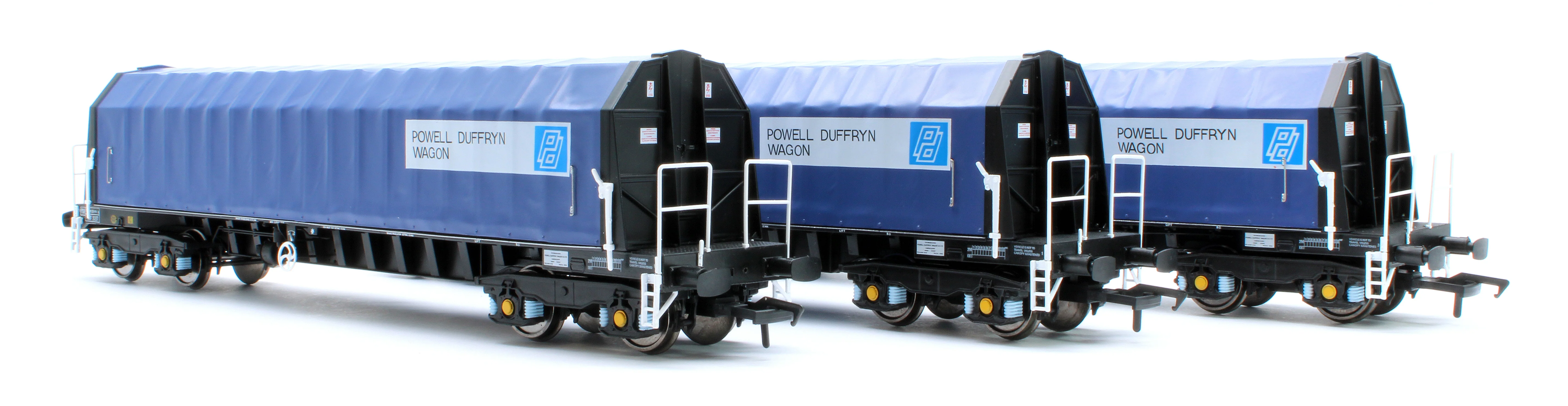 PXA01 TP(A) Set of 3 PXA Steel Coil Carrier PD Blue As Built 1988 No.3024/3037/3048 - Image 3