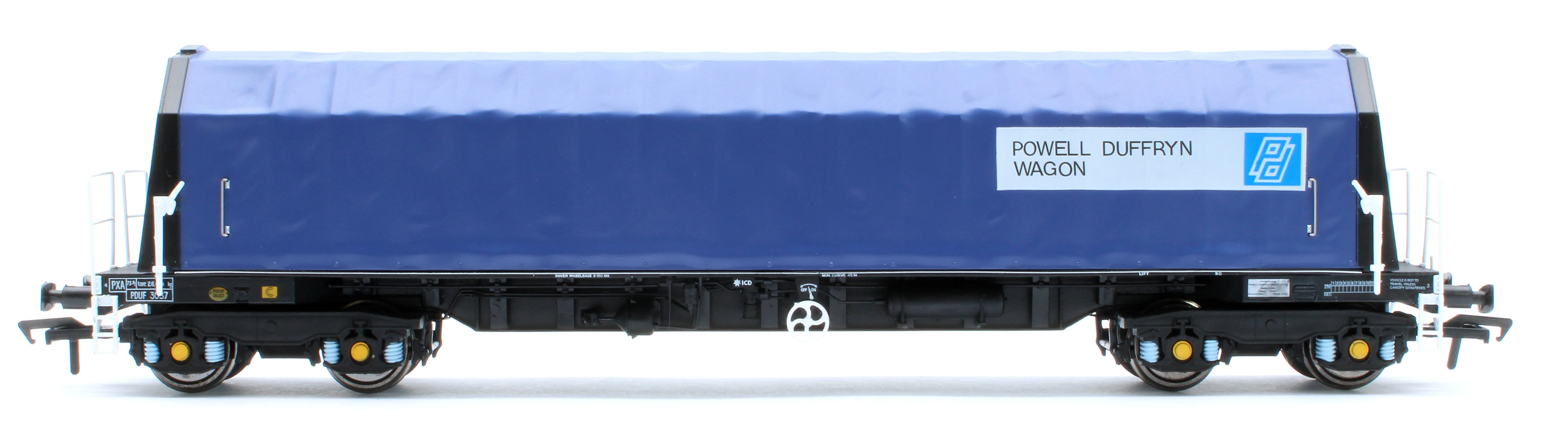 PXA01 TP(A) Set of 3 PXA Steel Coil Carrier PD Blue As Built 1988 No.3024/3037/3048 - Image 9