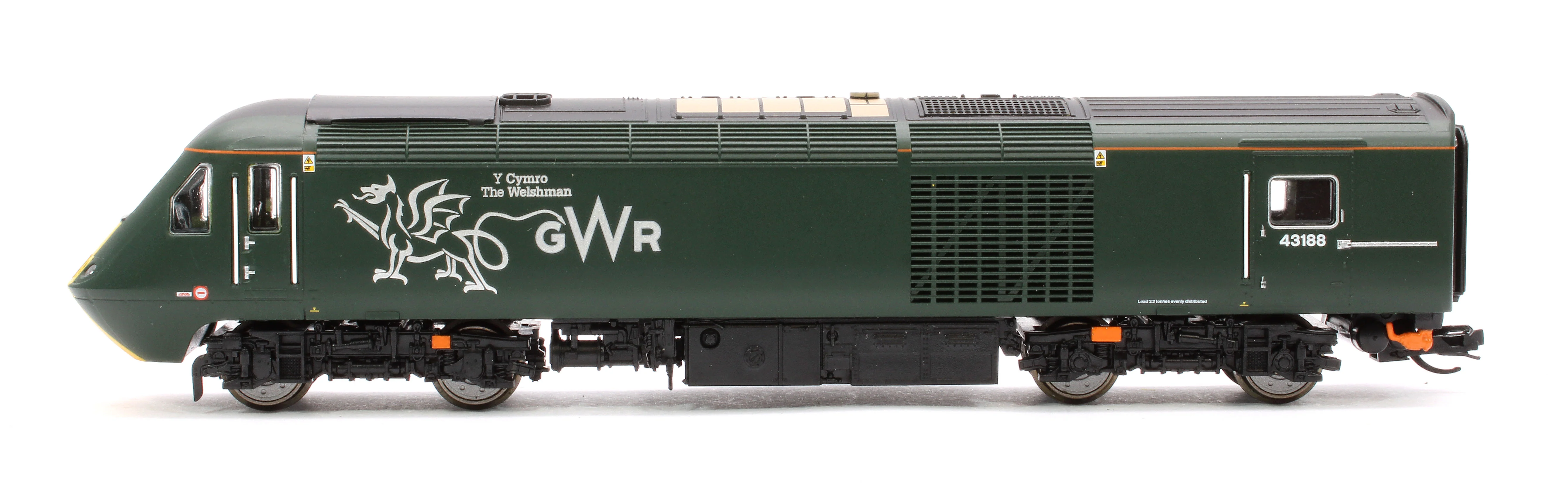 GWR-HST+6-BUNDLE Set of 8 GWR TT:120 Class 43 HST & Mk3 Coaches - Image 3