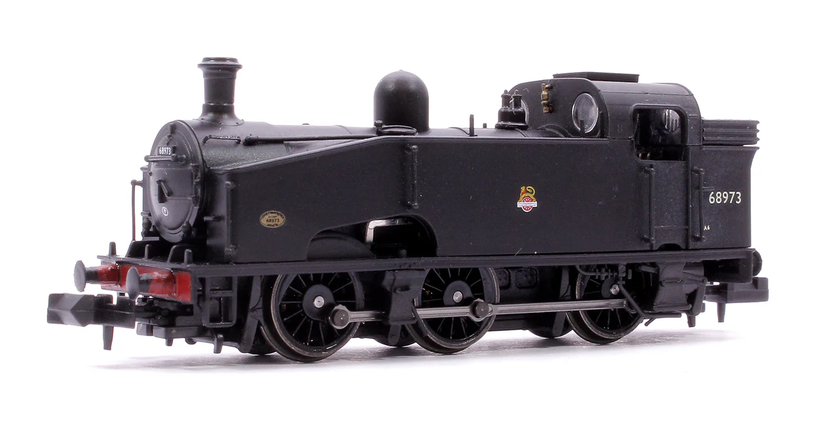 S2102-06 Class J50 BR Black Early Emblem (Unlined) 0-6-0 Tank Locomotive No.68973
