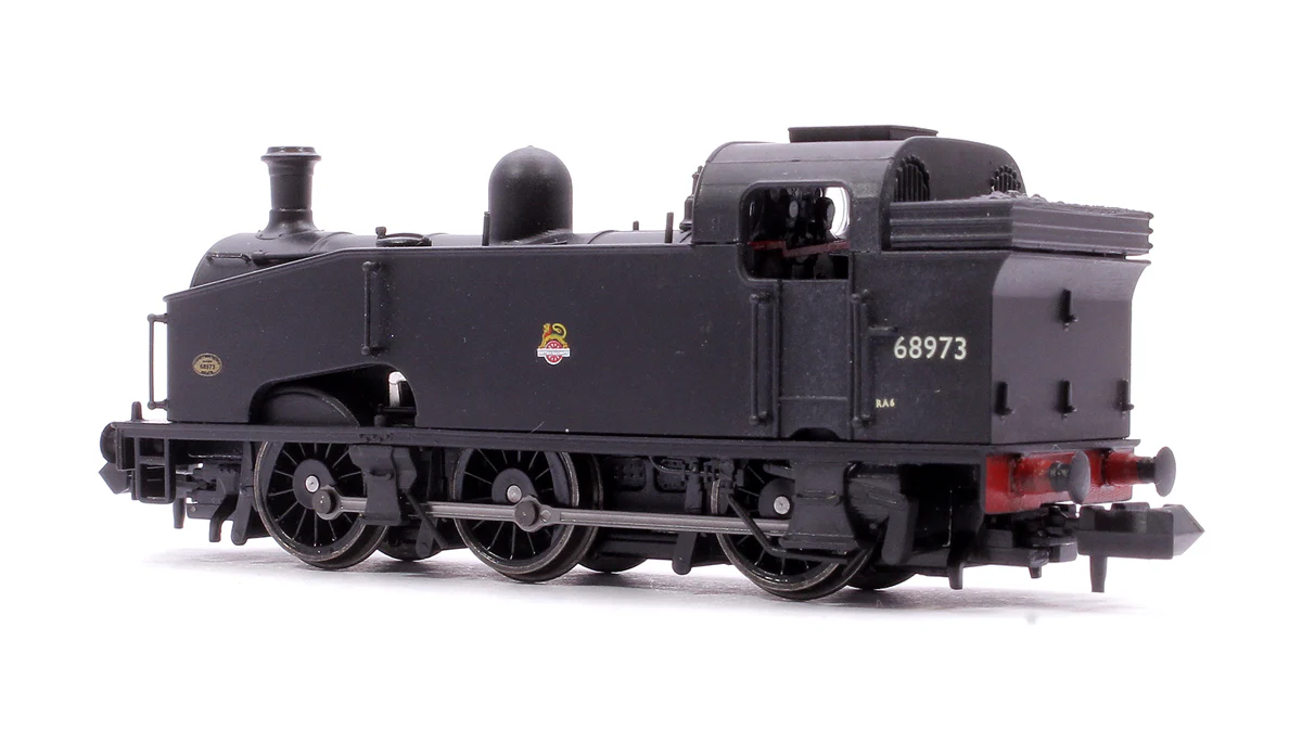 S2102-06 Class J50 BR Black Early Emblem (Unlined) 0-6-0 Tank Locomotive No.68973 - Image 2