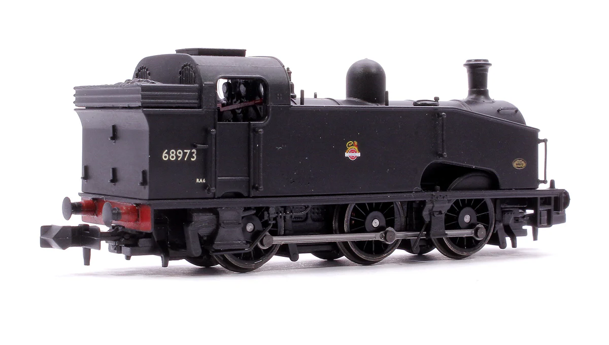 S2102-06 Class J50 BR Black Early Emblem (Unlined) 0-6-0 Tank Locomotive No.68973 - Image 3