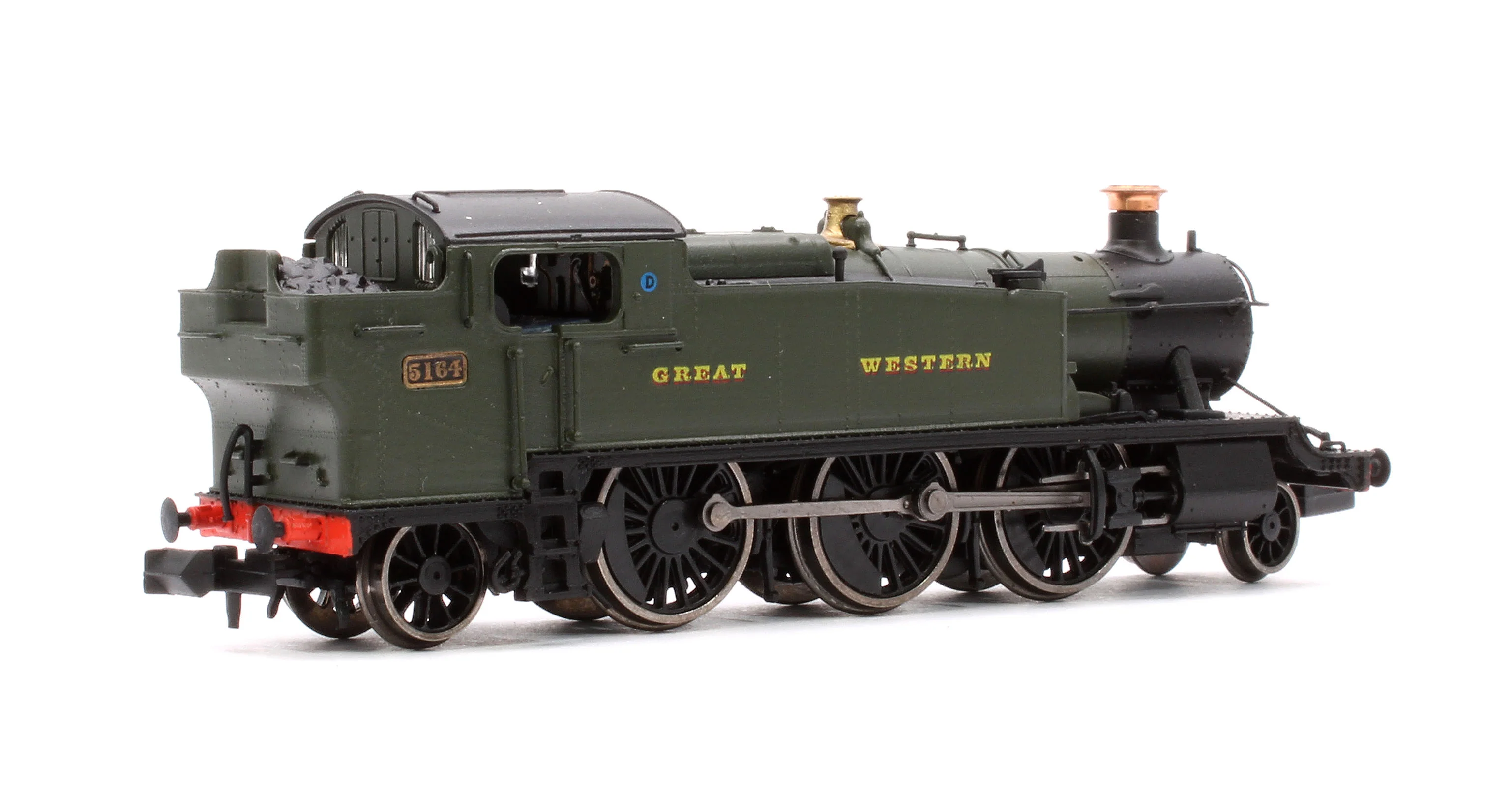 S2103-01 Class 5101 Large Prairie Great Western GWR Green 2-6-2 Tank Locomotive No.5164 - Image 3