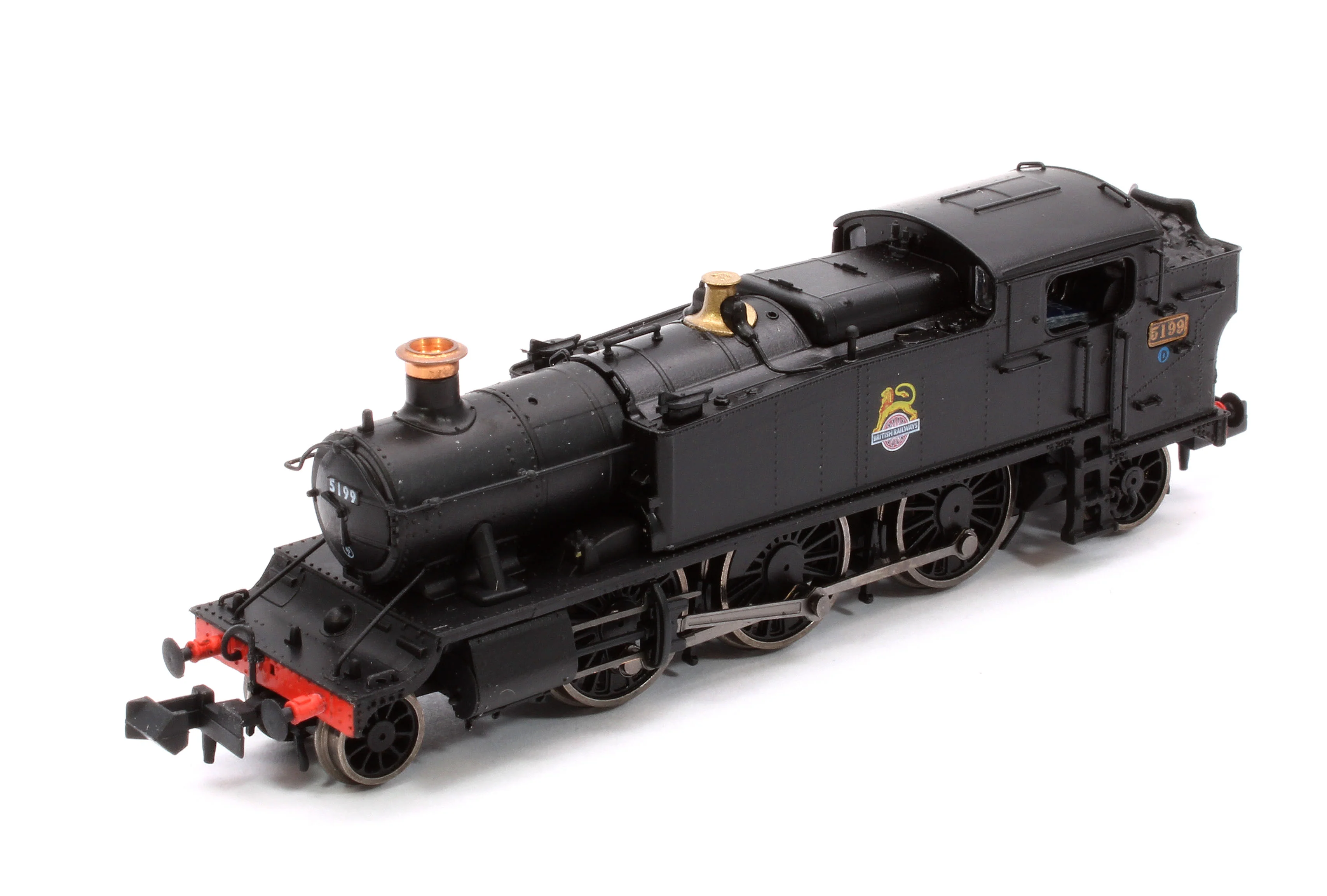 S2103-04 Class 5101 Large Prairie British Railways BR Black (Early Crest) 2-6-2 Tank Locomotive No.5199 - Image 10