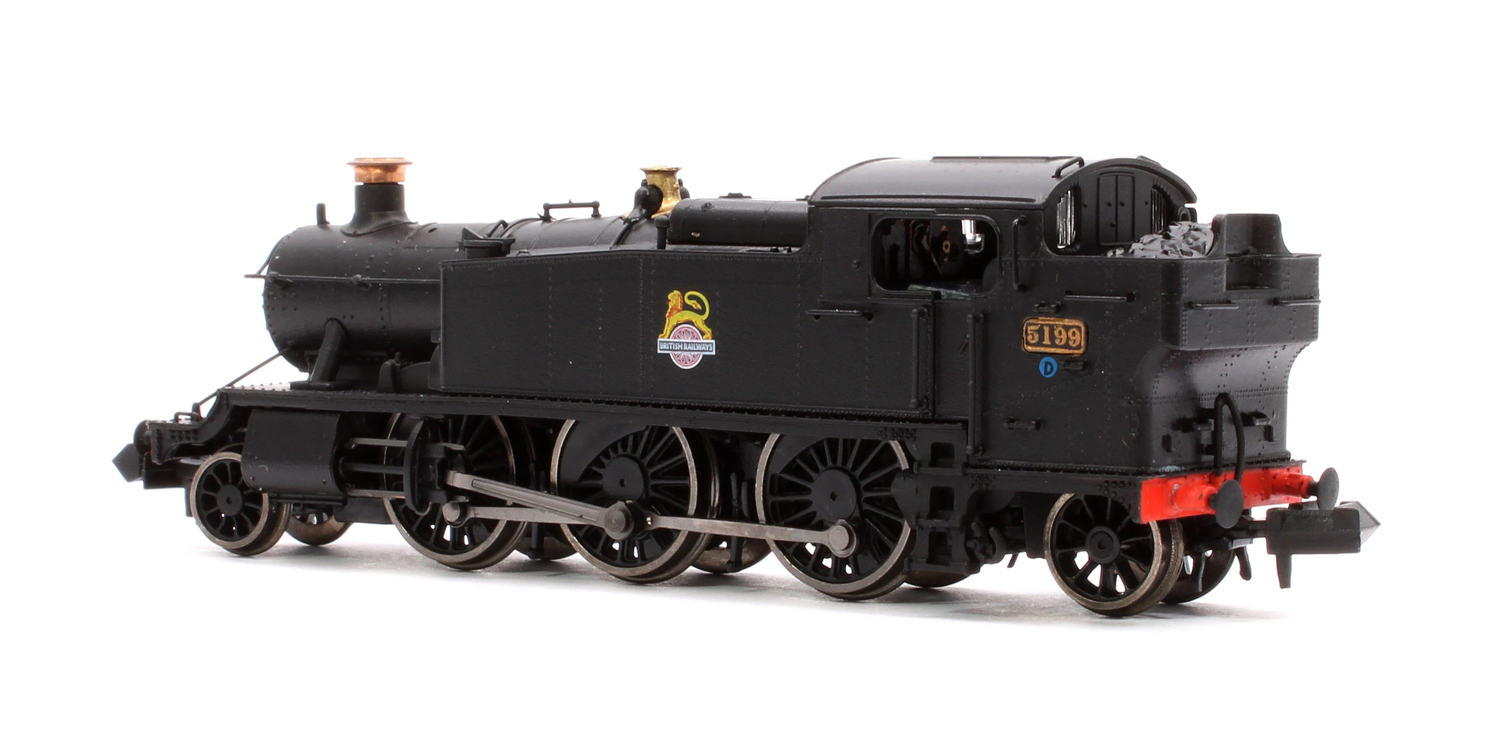 S2103-04 Class 5101 Large Prairie British Railways BR Black (Early Crest) 2-6-2 Tank Locomotive No.5199 - Image 2