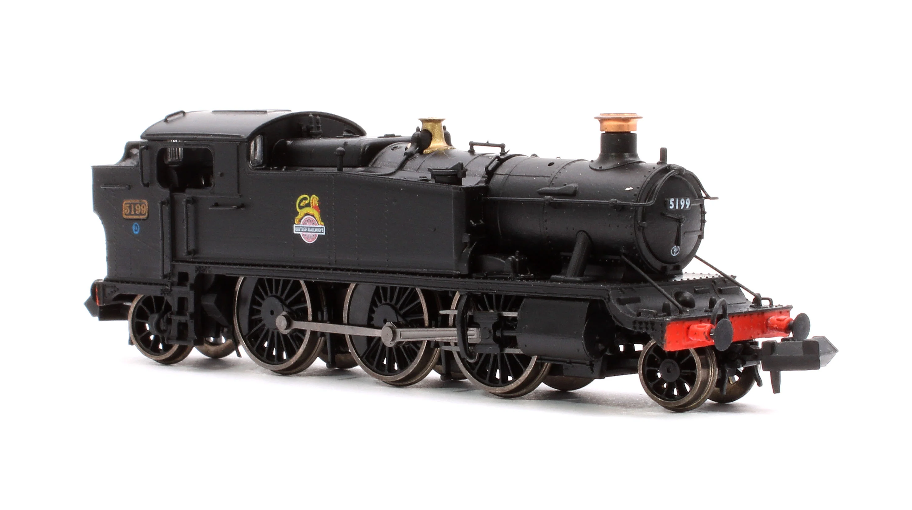 S2103-04 Class 5101 Large Prairie British Railways BR Black (Early Crest) 2-6-2 Tank Locomotive No.5199 - Image 4