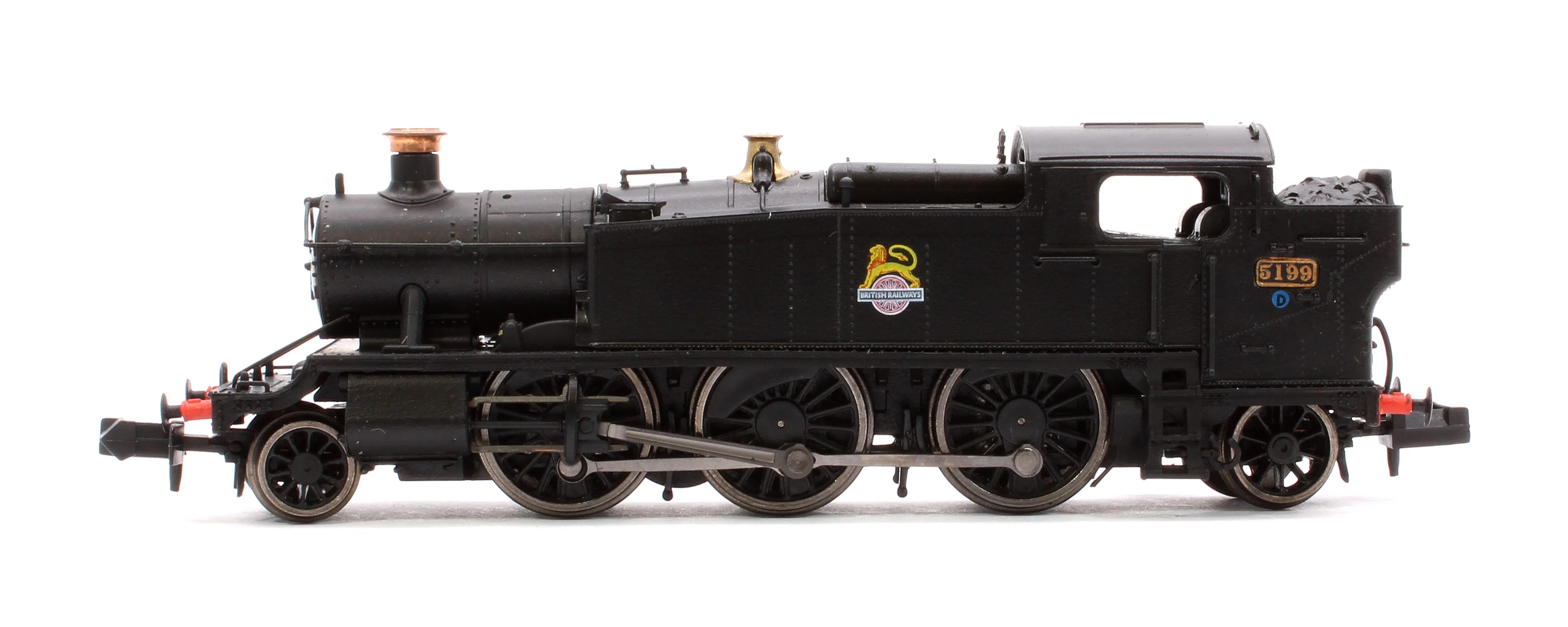 S2103-04 Class 5101 Large Prairie British Railways BR Black (Early Crest) 2-6-2 Tank Locomotive No.5199 - Image 5