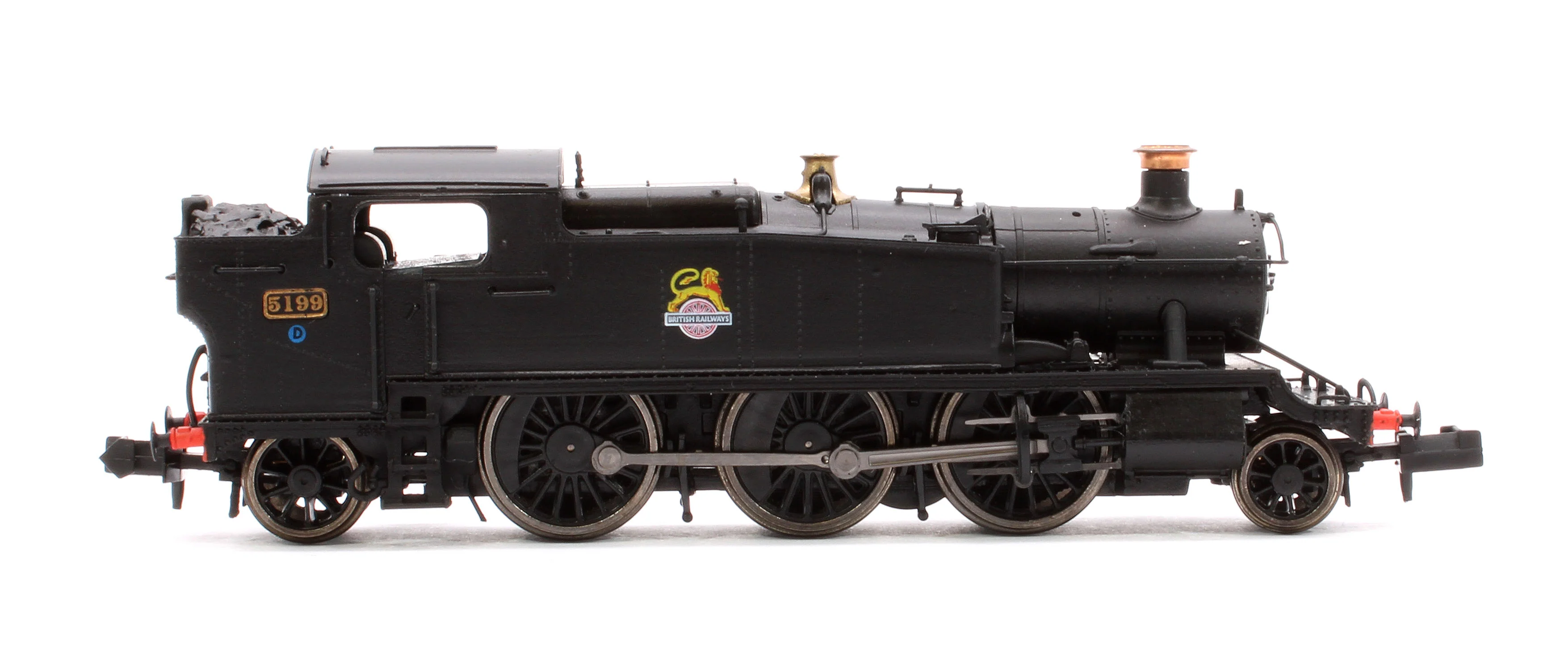 S2103-04 Class 5101 Large Prairie British Railways BR Black (Early Crest) 2-6-2 Tank Locomotive No.5199 - Image 6