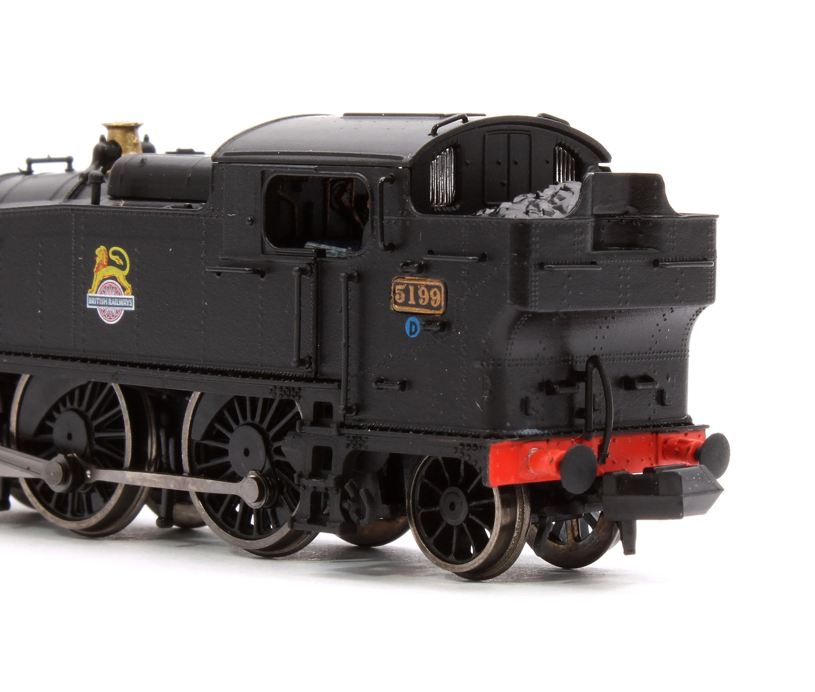 S2103-04 Class 5101 Large Prairie British Railways BR Black (Early Crest) 2-6-2 Tank Locomotive No.5199 - Image 9
