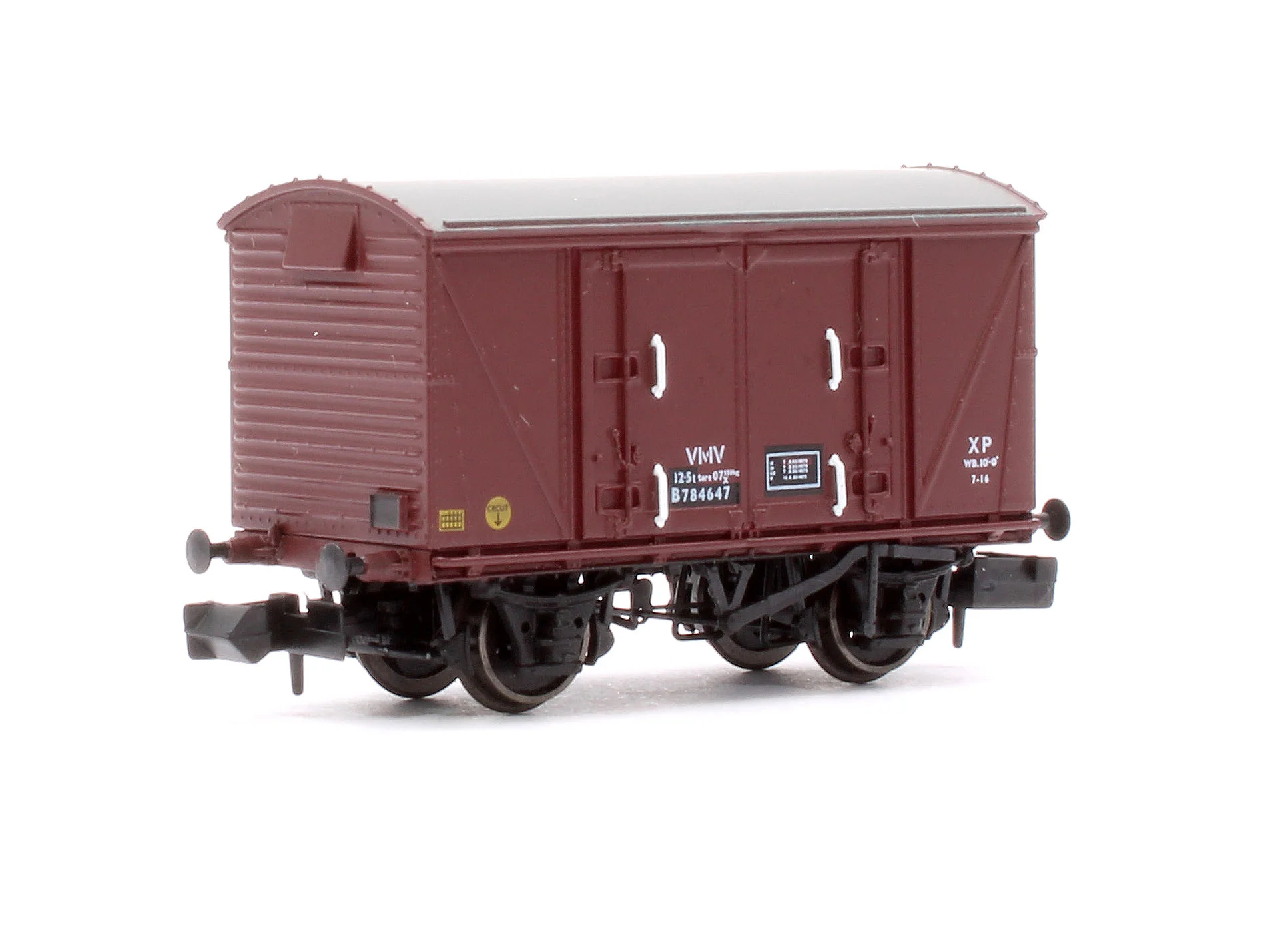 S2301-05 Set of 3 BR 12T Vanwide Ventilated Vans, BR Freight Brown VMV XP - Image 3