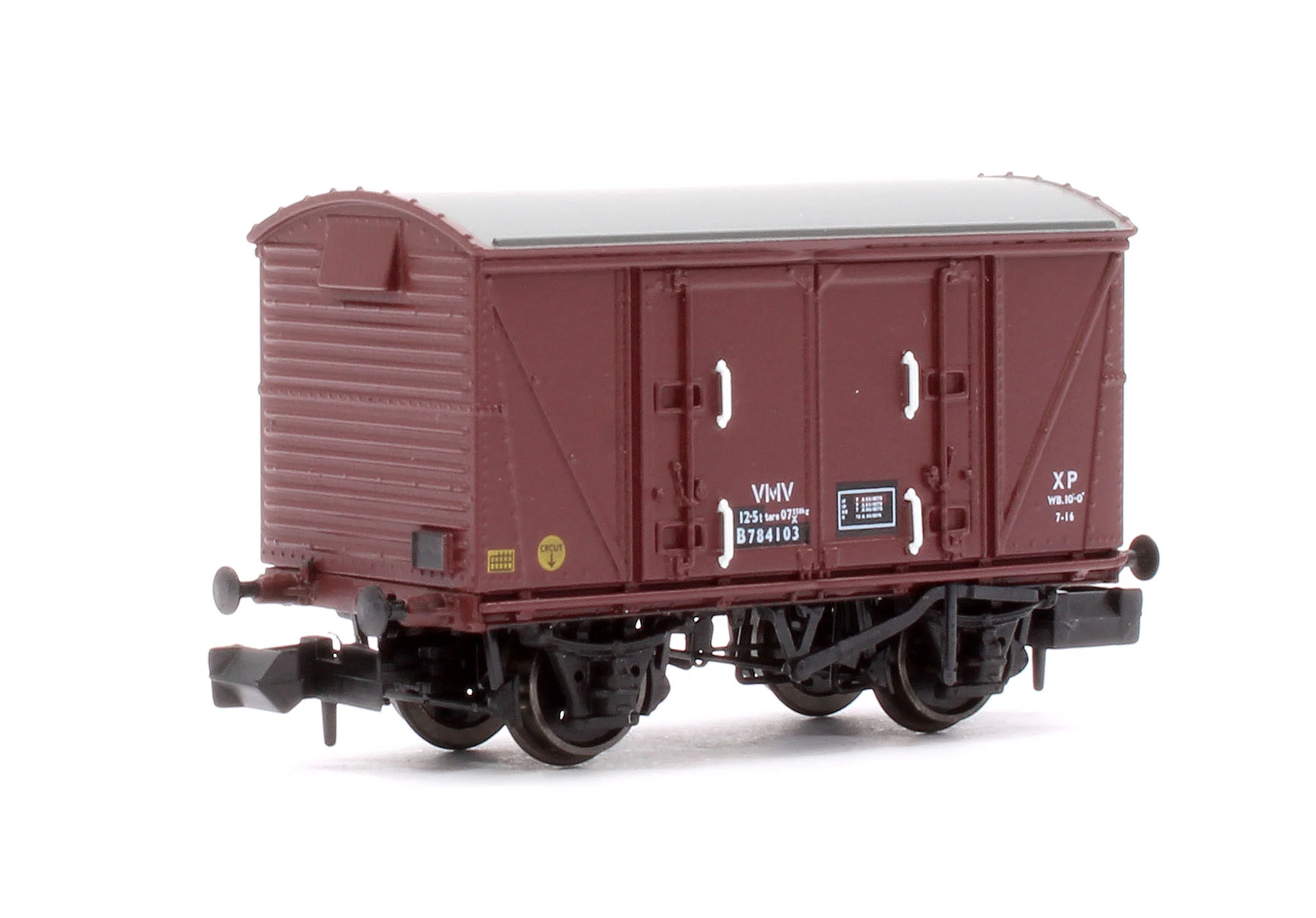 S2301-05 Set of 3 BR 12T Vanwide Ventilated Vans, BR Freight Brown VMV XP - Image 7