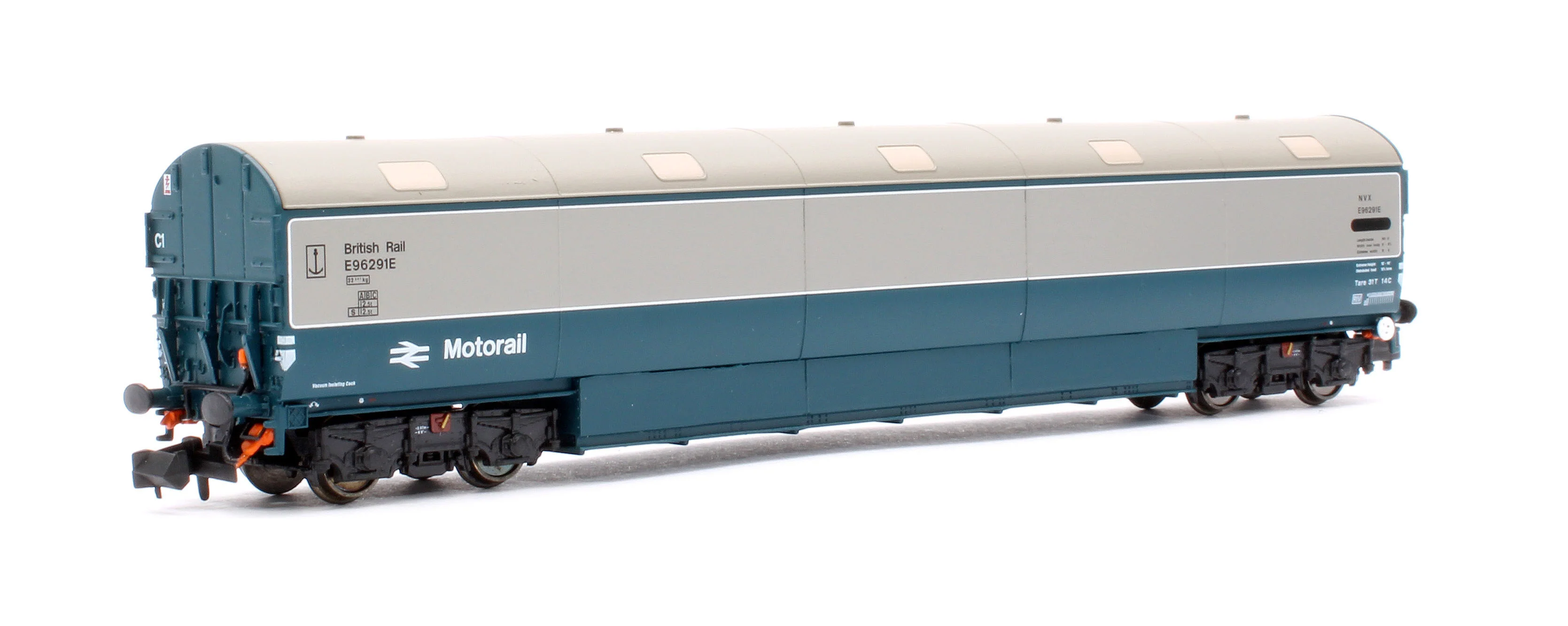 S2303-05 Newton Chambers Car Transporter BR Motorail BR Blue/Grey NVX E96291/294/299E - Pack 2 - Image 2