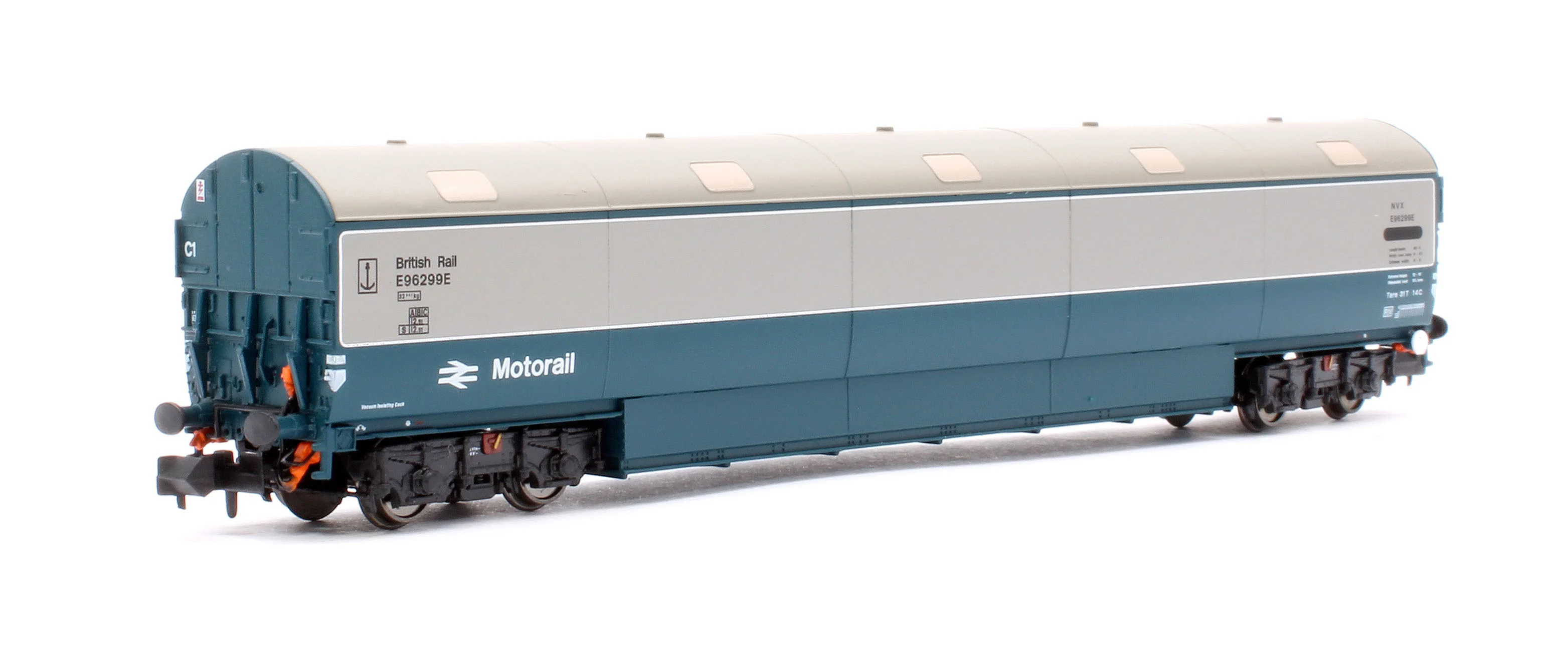 S2303-05 Newton Chambers Car Transporter BR Motorail BR Blue/Grey NVX E96291/294/299E - Pack 2 - Image 8