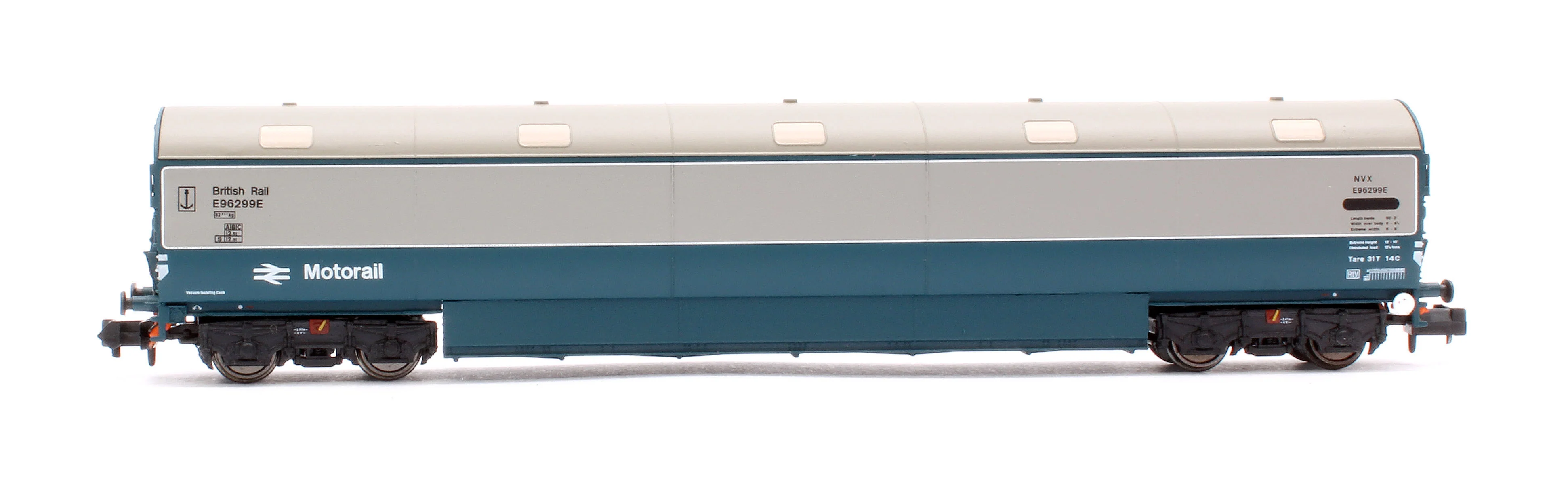 S2303-05 Newton Chambers Car Transporter BR Motorail BR Blue/Grey NVX E96291/294/299E - Pack 2 - Image 9