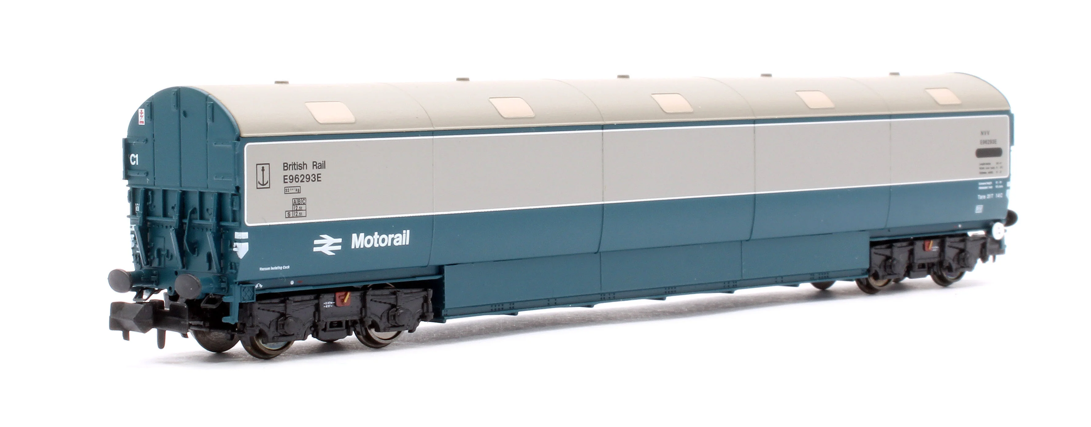 S2303-06 Newton Chambers Car Transporter BR Motorail BR Blue/Grey NVV E96288/289/293E - Pack 3 - Image 10