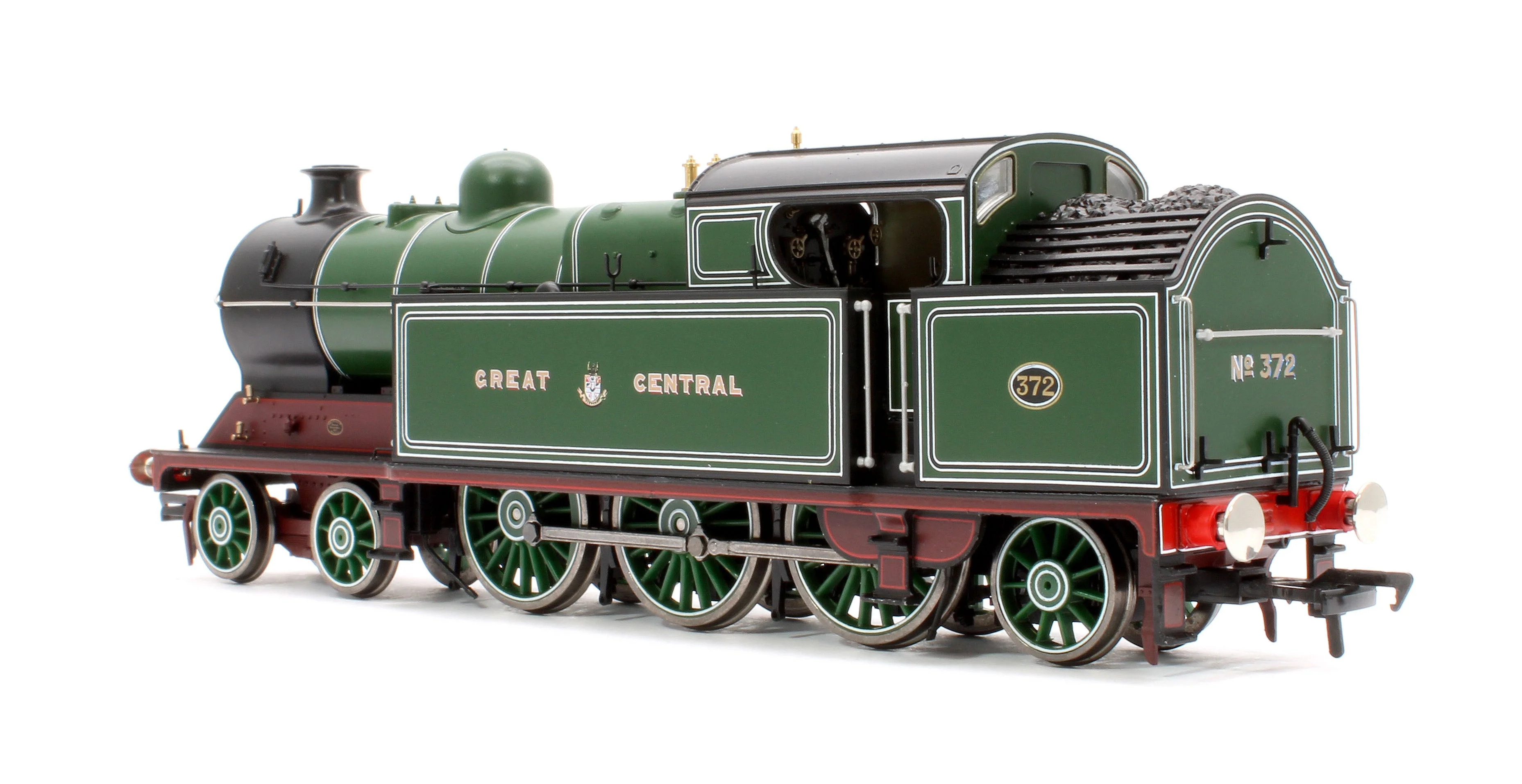 Pre-Owned Robinson A5 (GCR Class 9N) 4-6-2 GCR Great Central Green No.372 Steam Tank Locomotive - Image 2