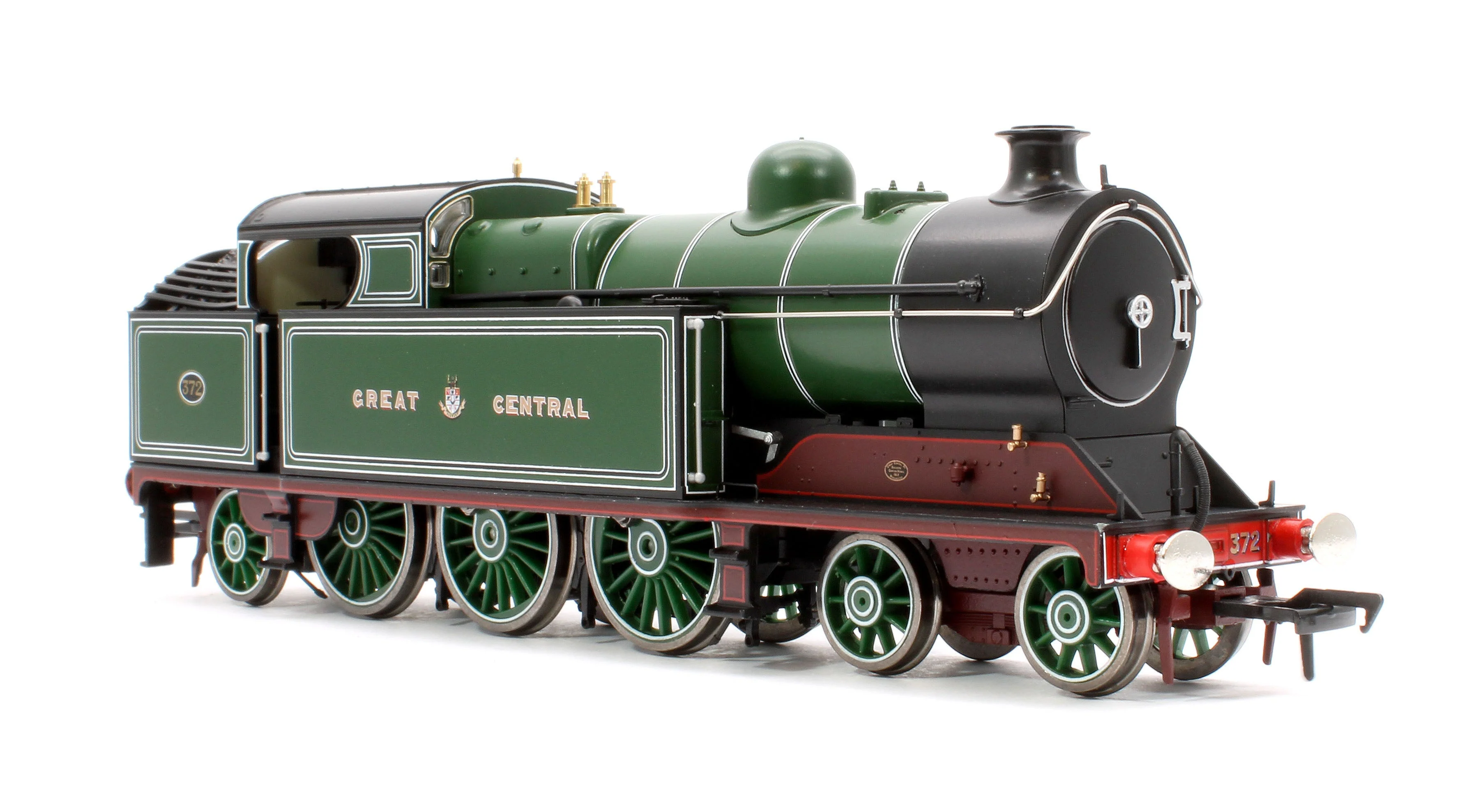 Pre-Owned Robinson A5 (GCR Class 9N) 4-6-2 GCR Great Central Green No.372 Steam Tank Locomotive - Image 4